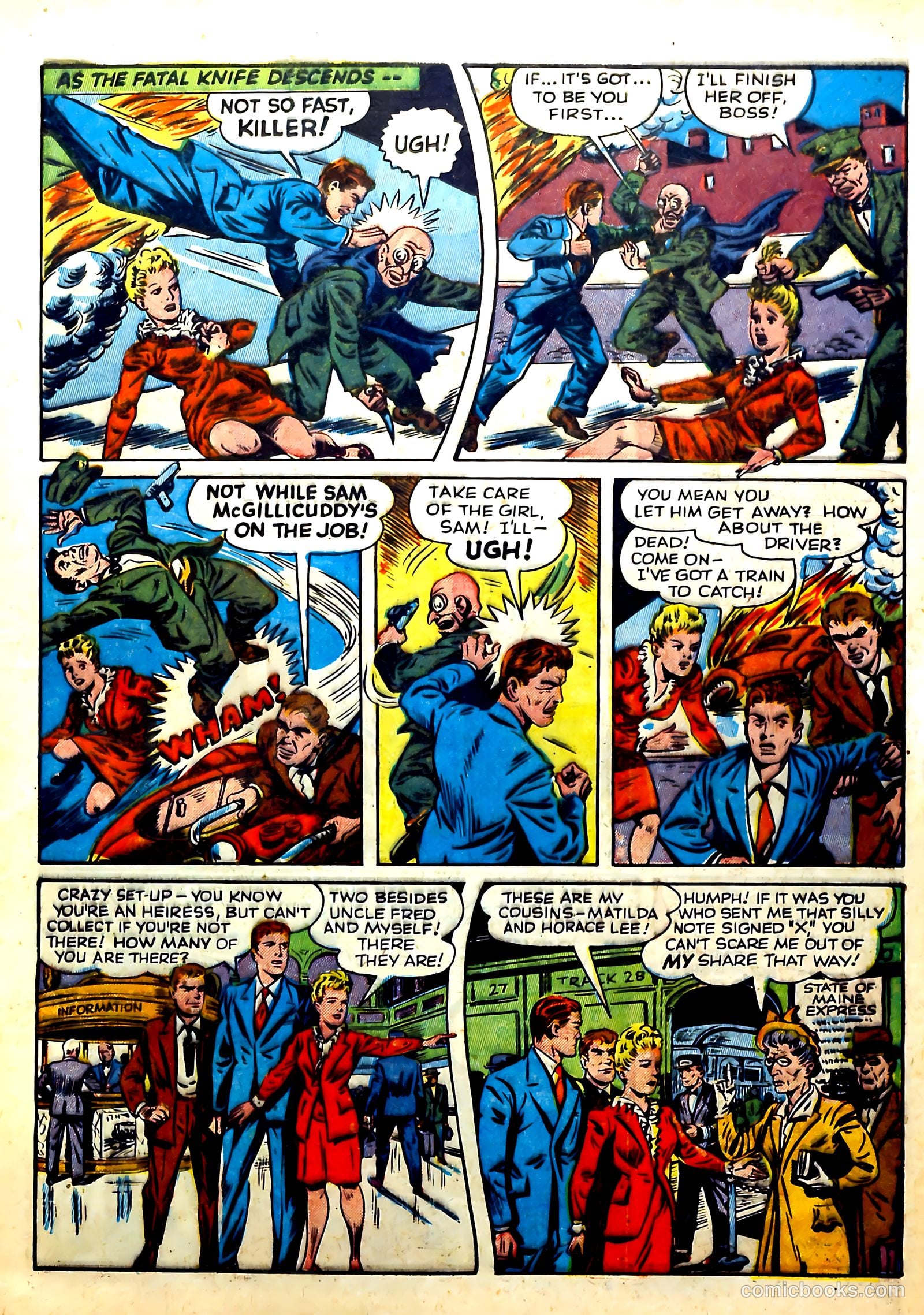 Thrilling Comics #35 (1943) — page 15 of 68