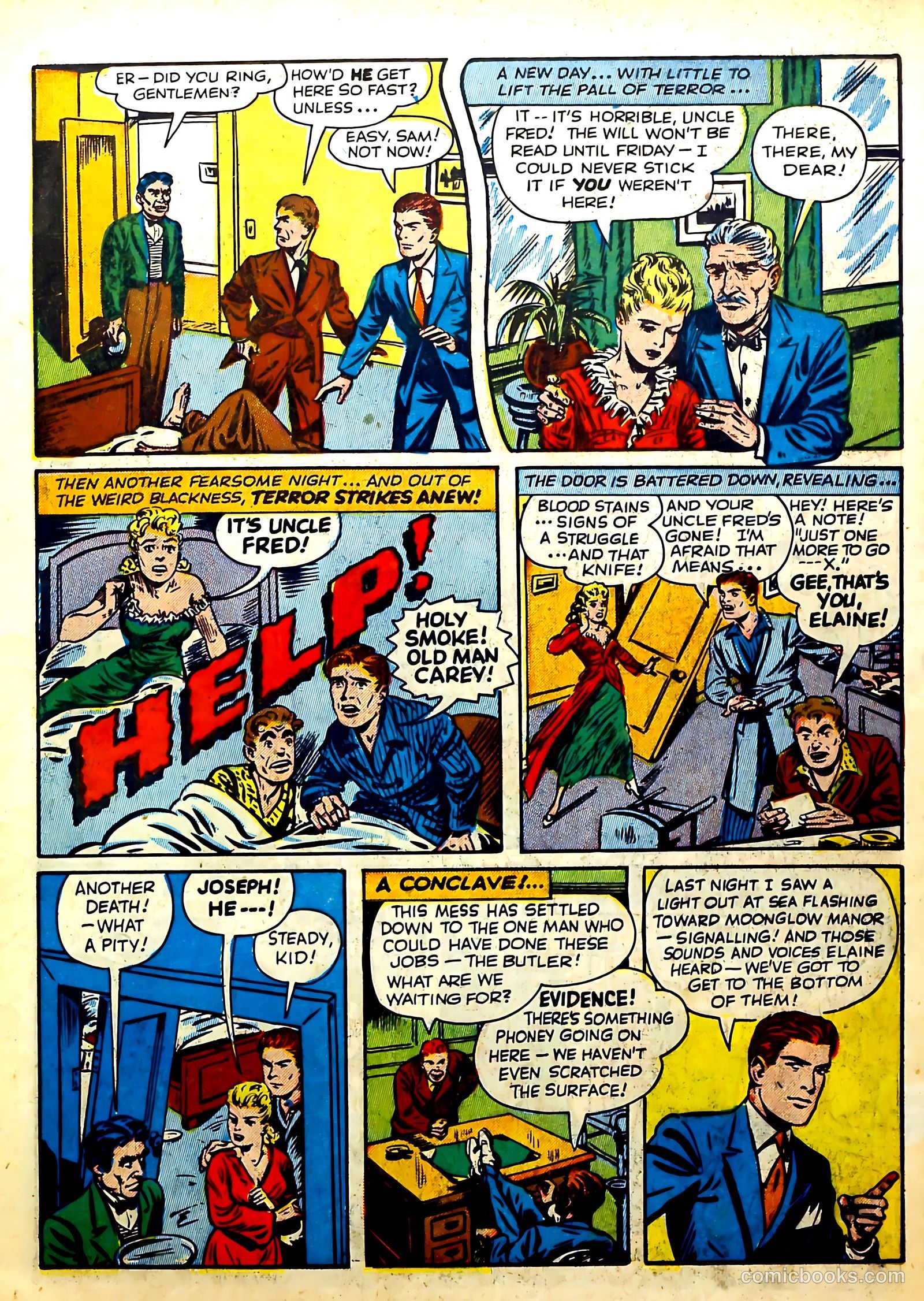 Thrilling Comics #35 (1943) — page 19 of 68