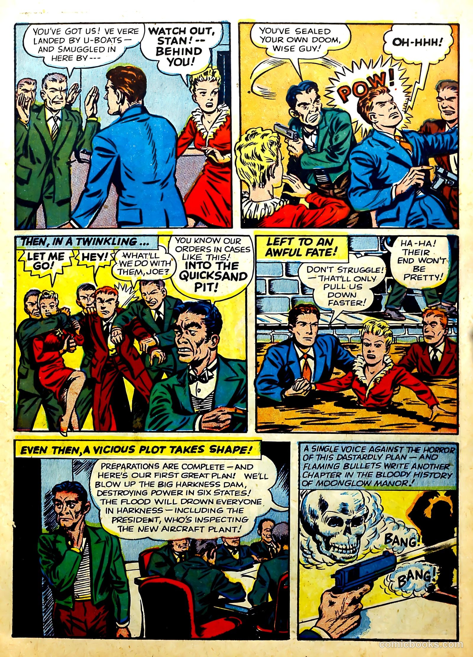 Thrilling Comics #35 (1943) — page 21 of 68
