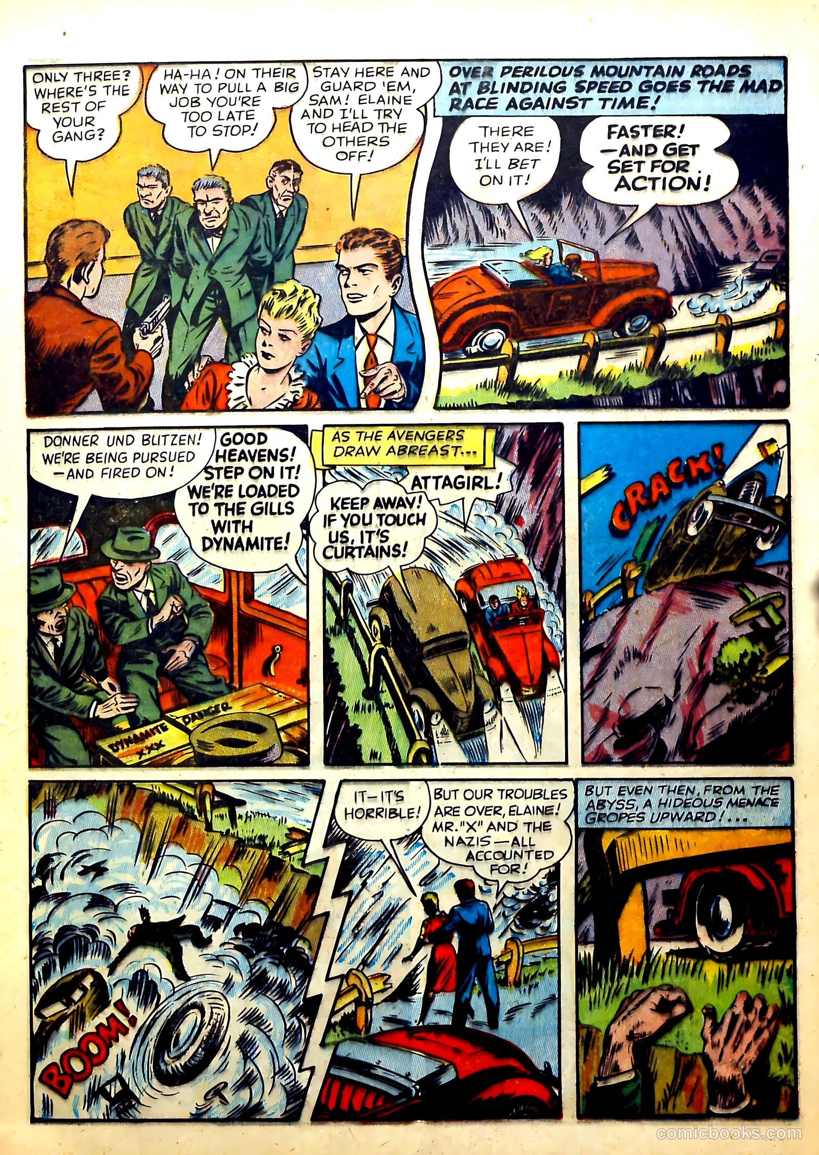 Thrilling Comics #35 (1943) — page 23 of 68