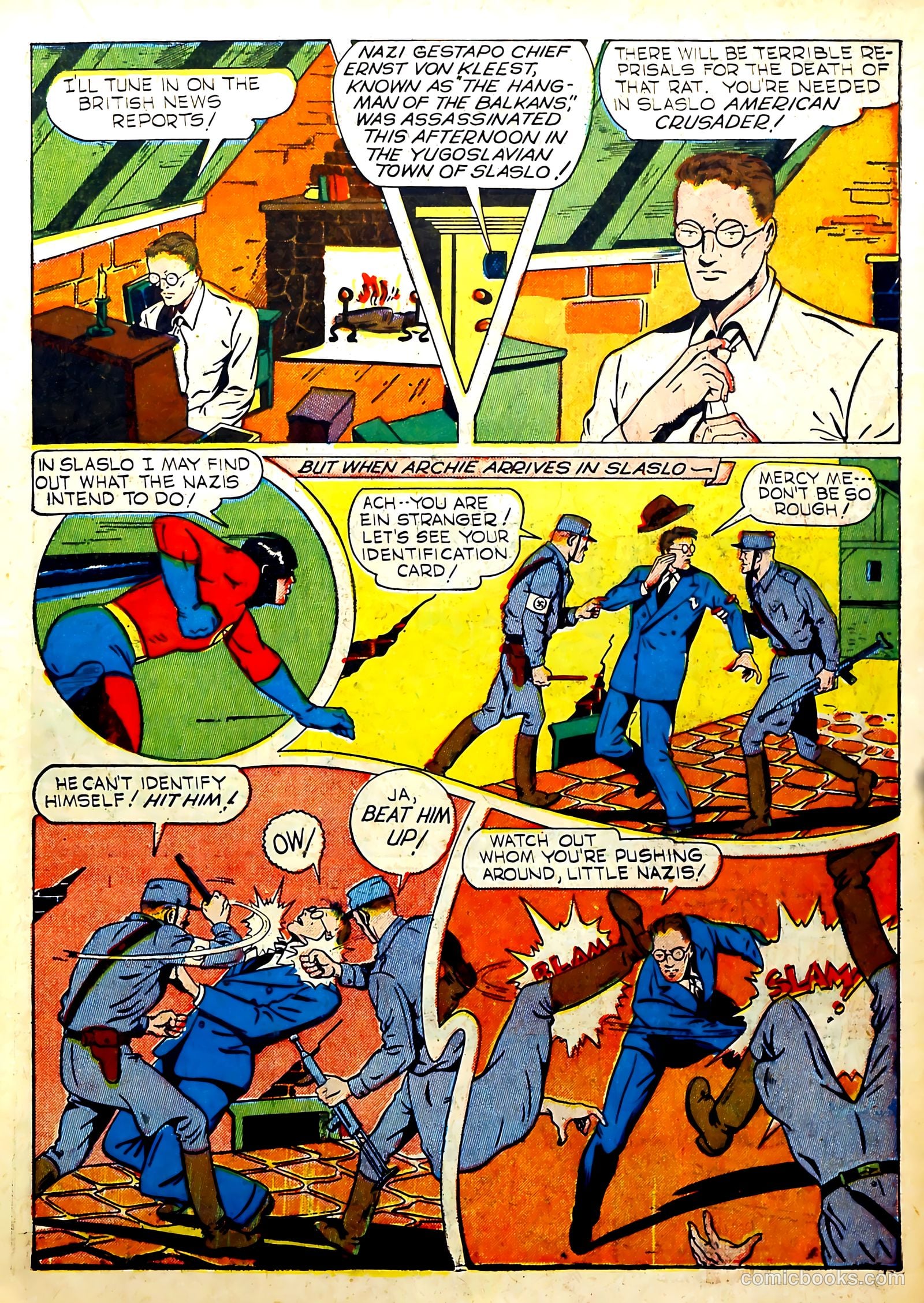 Thrilling Comics #35 (1943) — page 27 of 68
