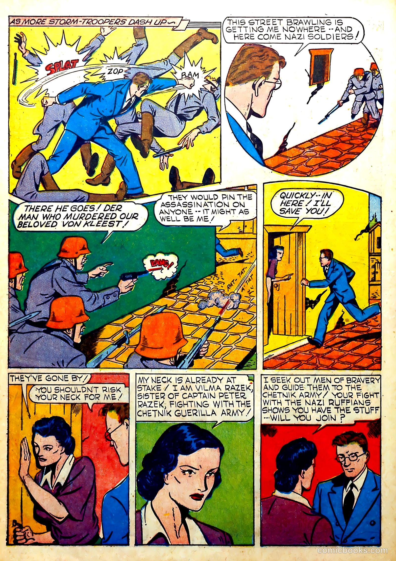 Thrilling Comics #35 (1943) — page 28 of 68