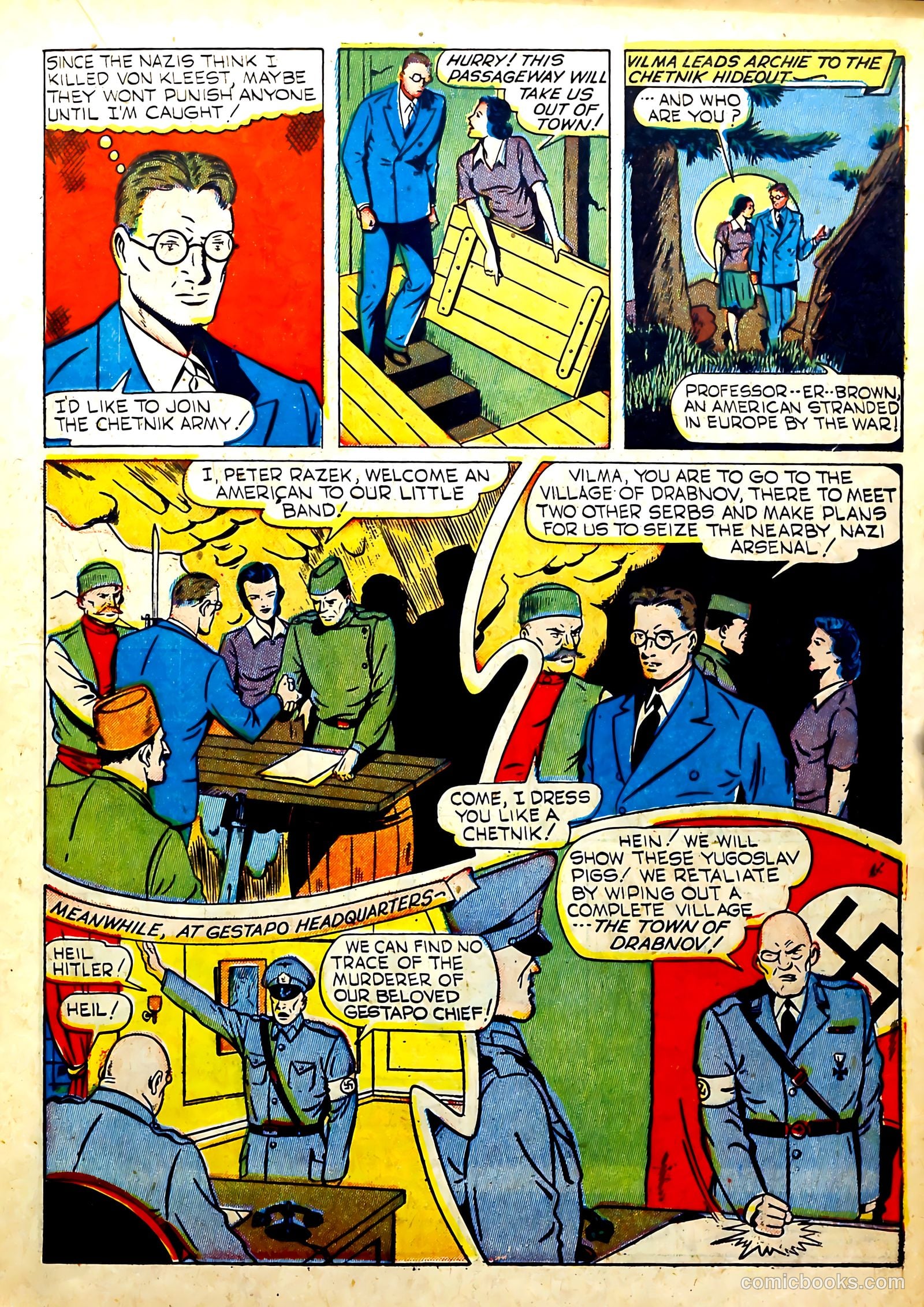Thrilling Comics #35 (1943) — page 29 of 68