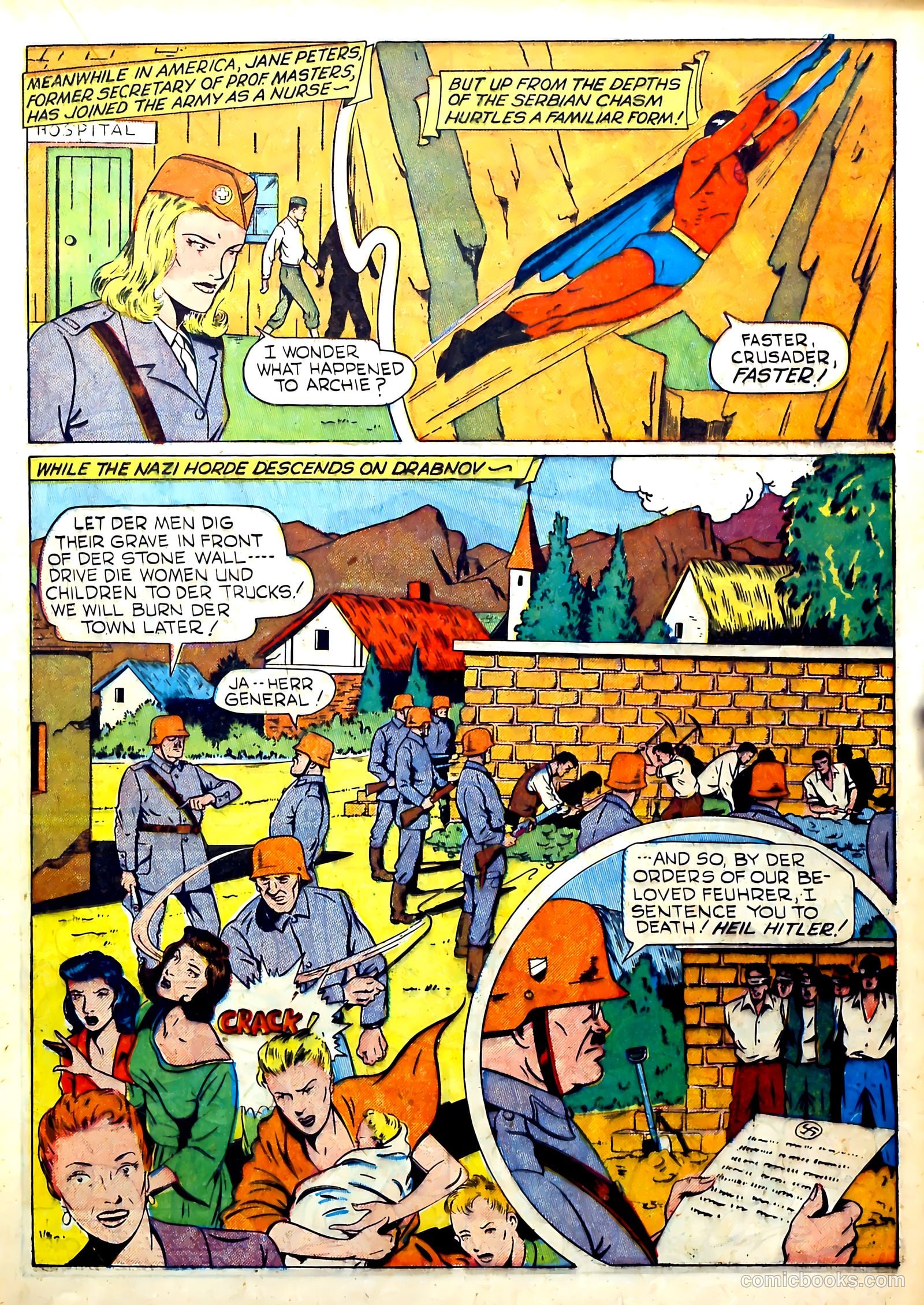 Thrilling Comics #35 (1943) — page 31 of 68