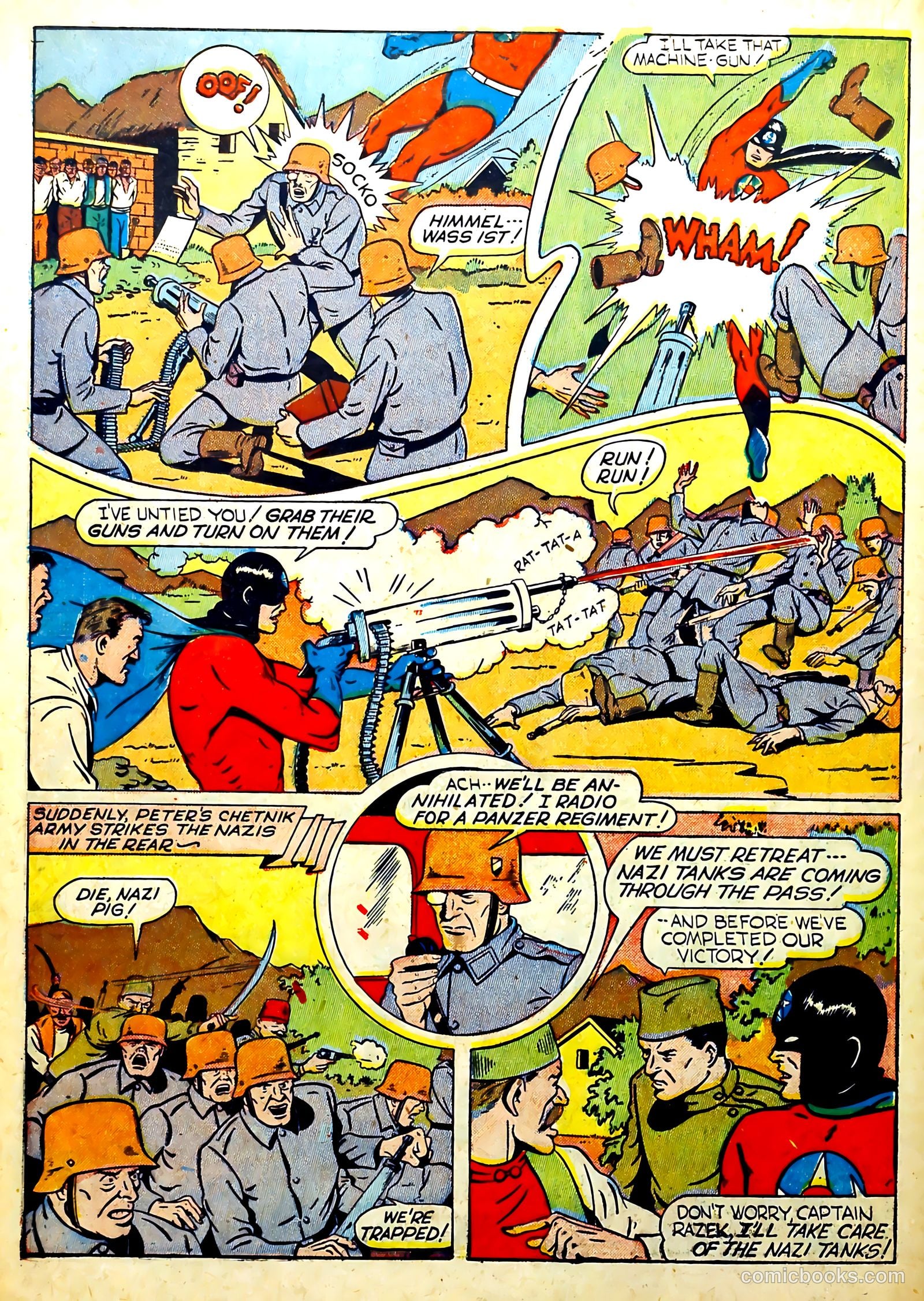 Thrilling Comics #35 (1943) — page 32 of 68