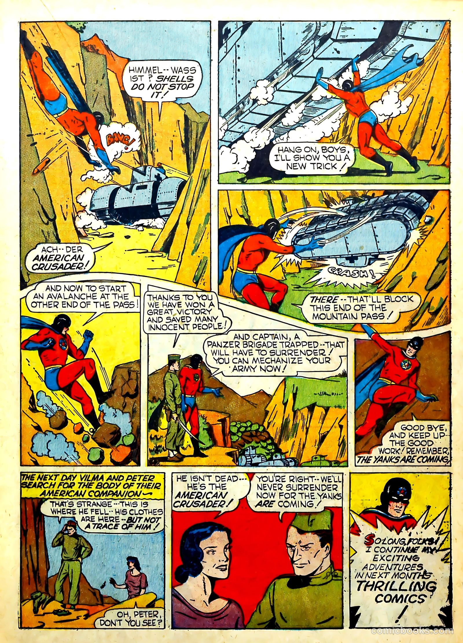 Thrilling Comics #35 (1943) — page 33 of 68