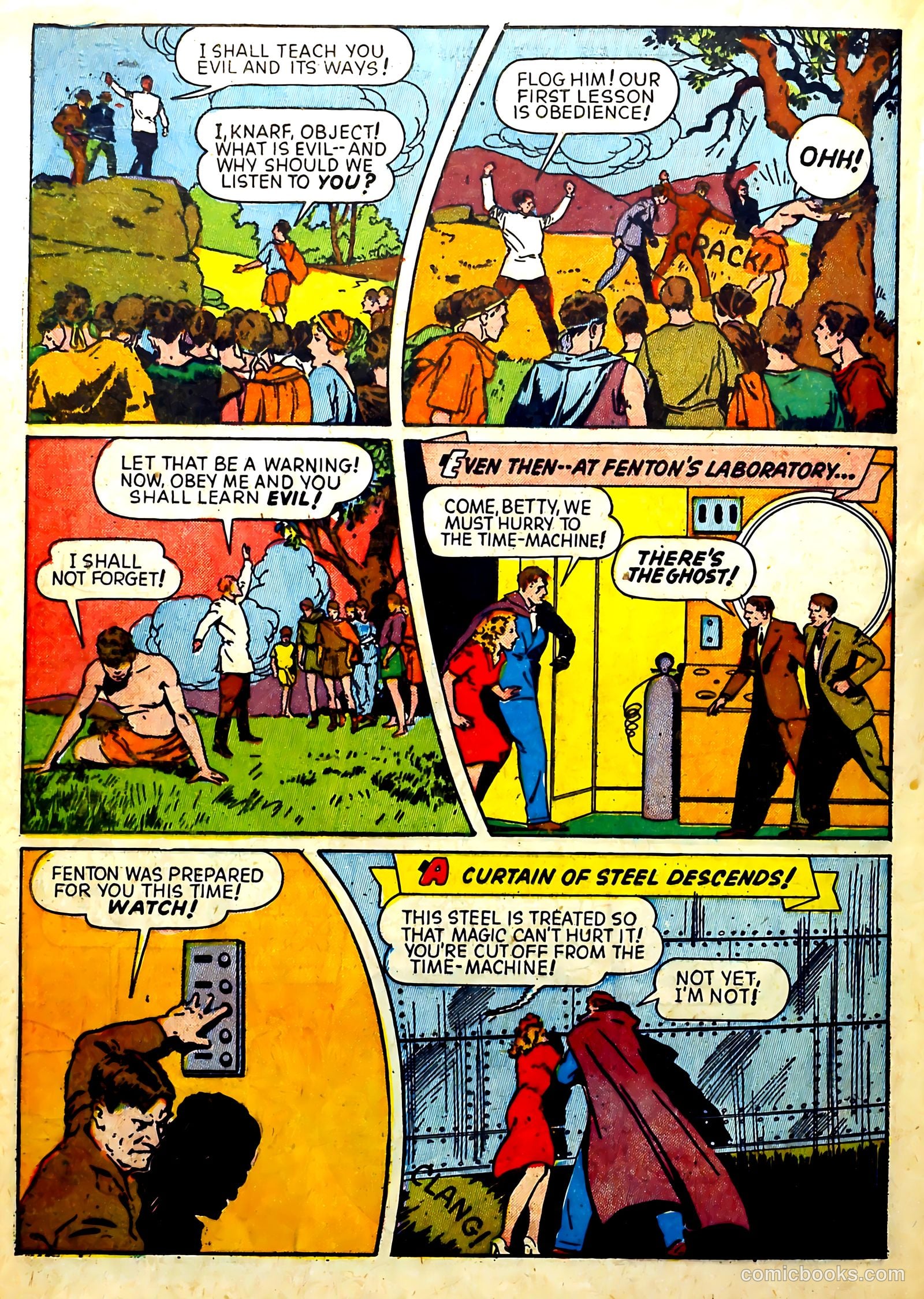 Thrilling Comics #35 (1943) — page 36 of 68
