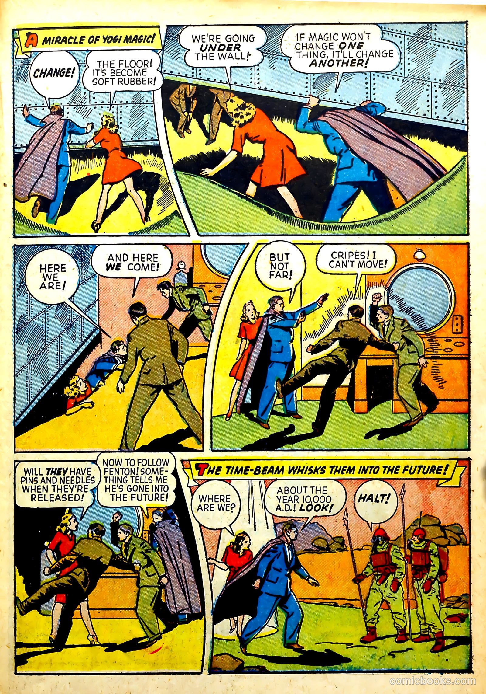 Thrilling Comics #35 (1943) — page 37 of 68
