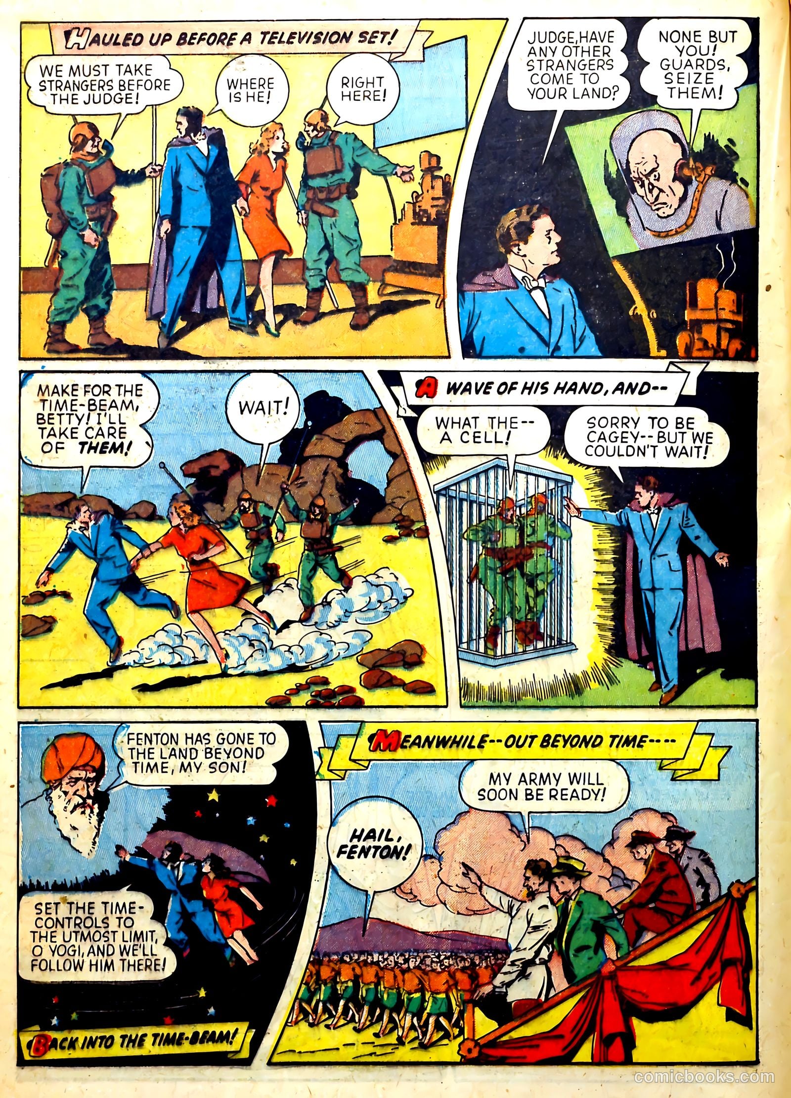 Thrilling Comics #35 (1943) — page 38 of 68