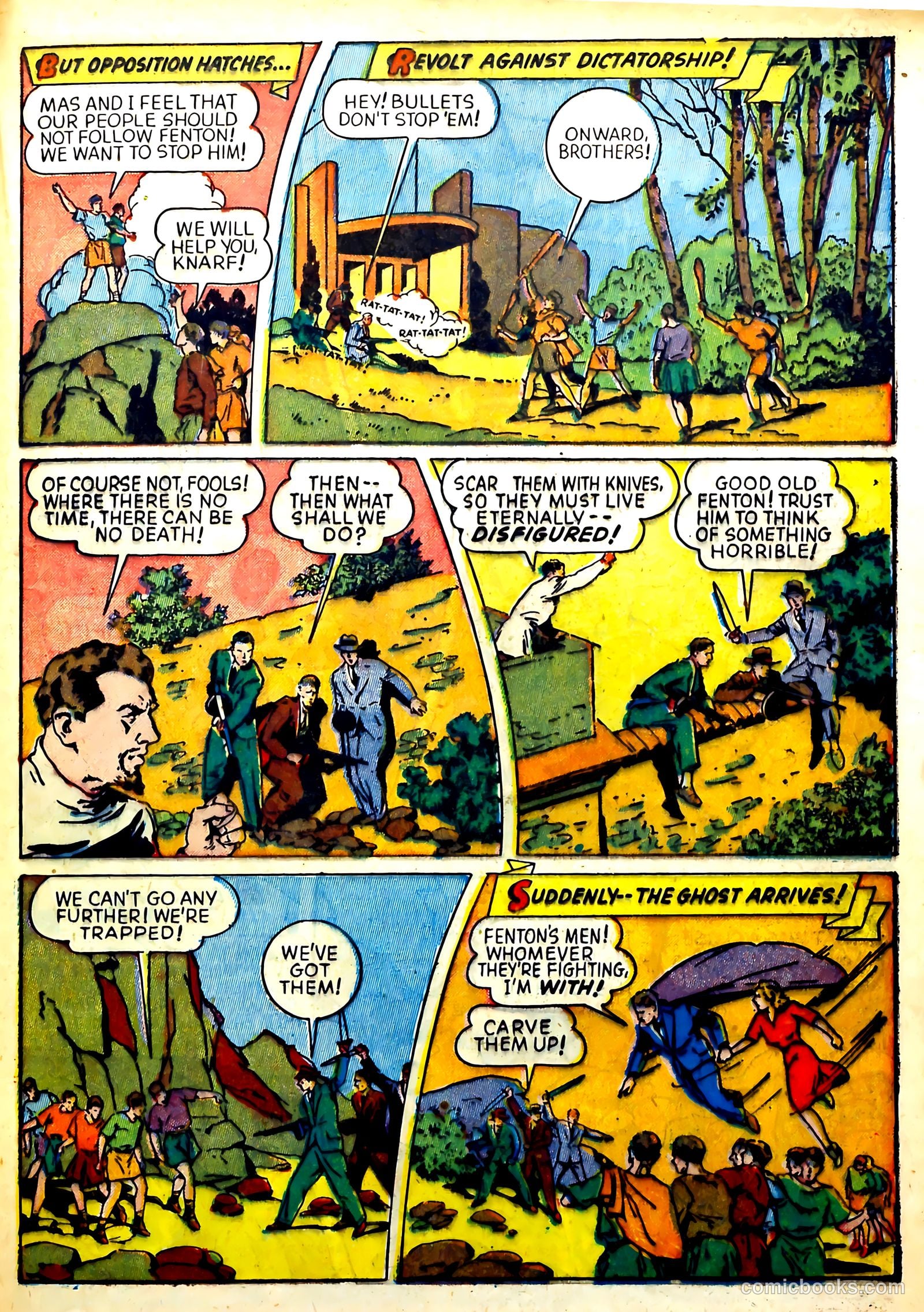 Thrilling Comics #35 (1943) — page 39 of 68