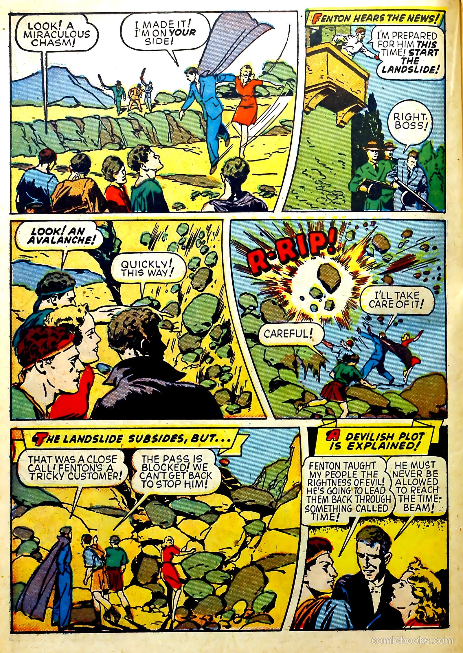Thrilling Comics #35 (1943) — page 40 of 68