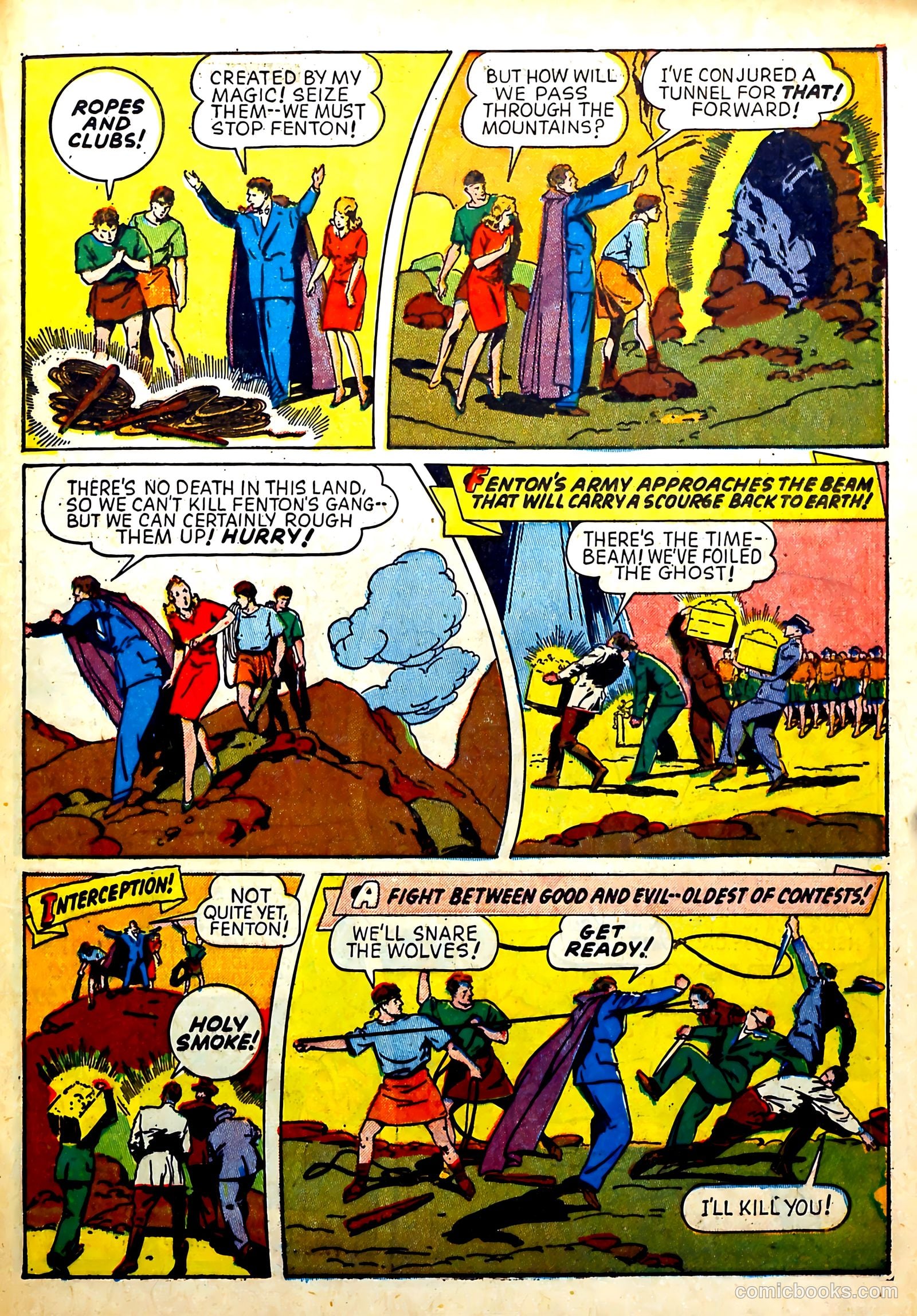 Thrilling Comics #35 (1943) — page 41 of 68