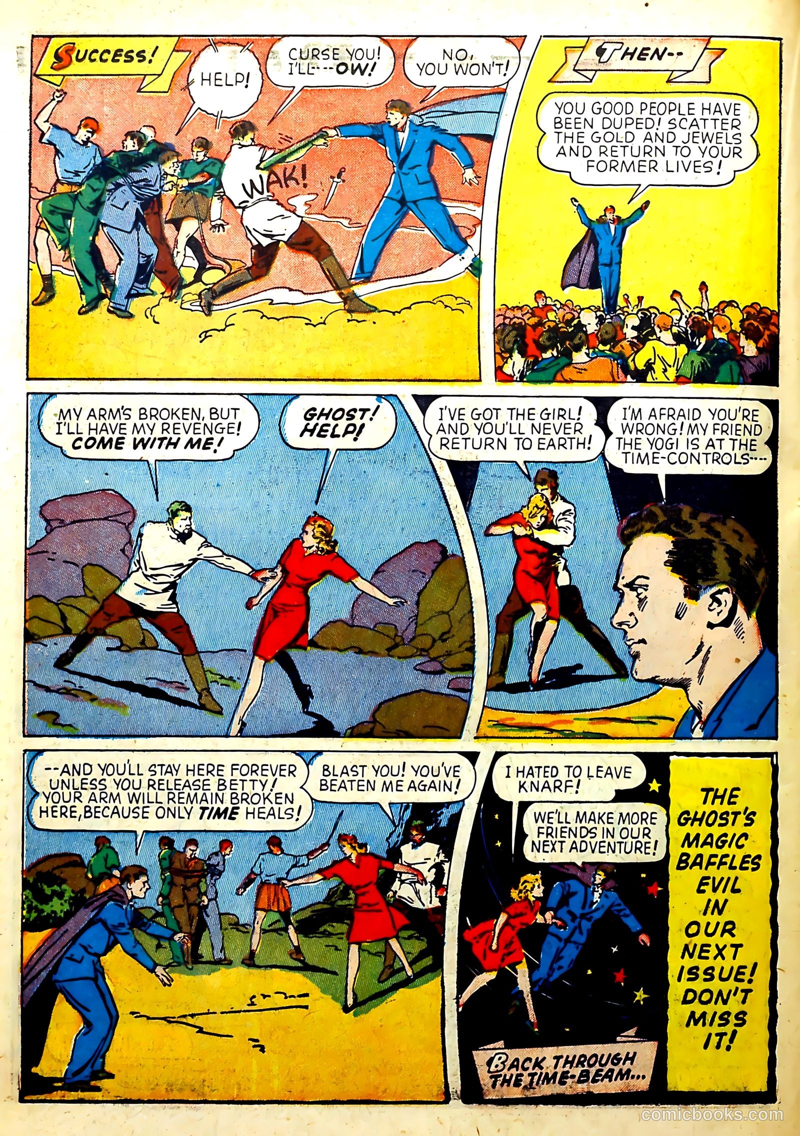 Thrilling Comics #35 (1943) — page 42 of 68