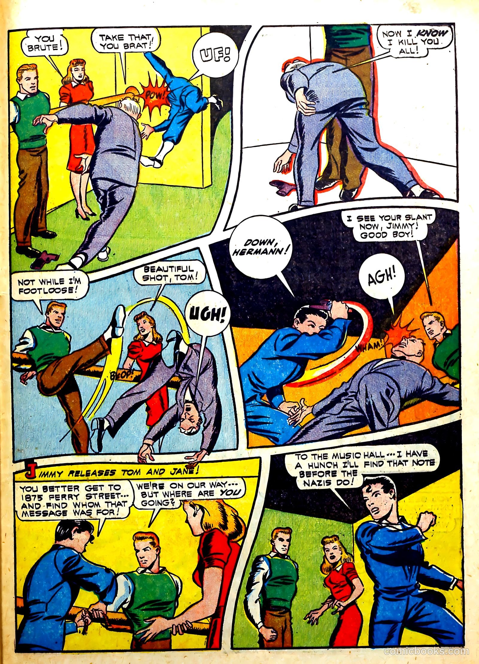 Thrilling Comics #35 (1943) — page 49 of 68