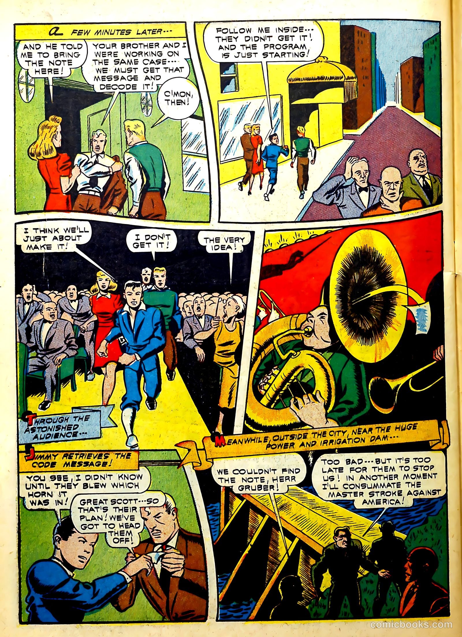 Thrilling Comics #35 (1943) — page 50 of 68