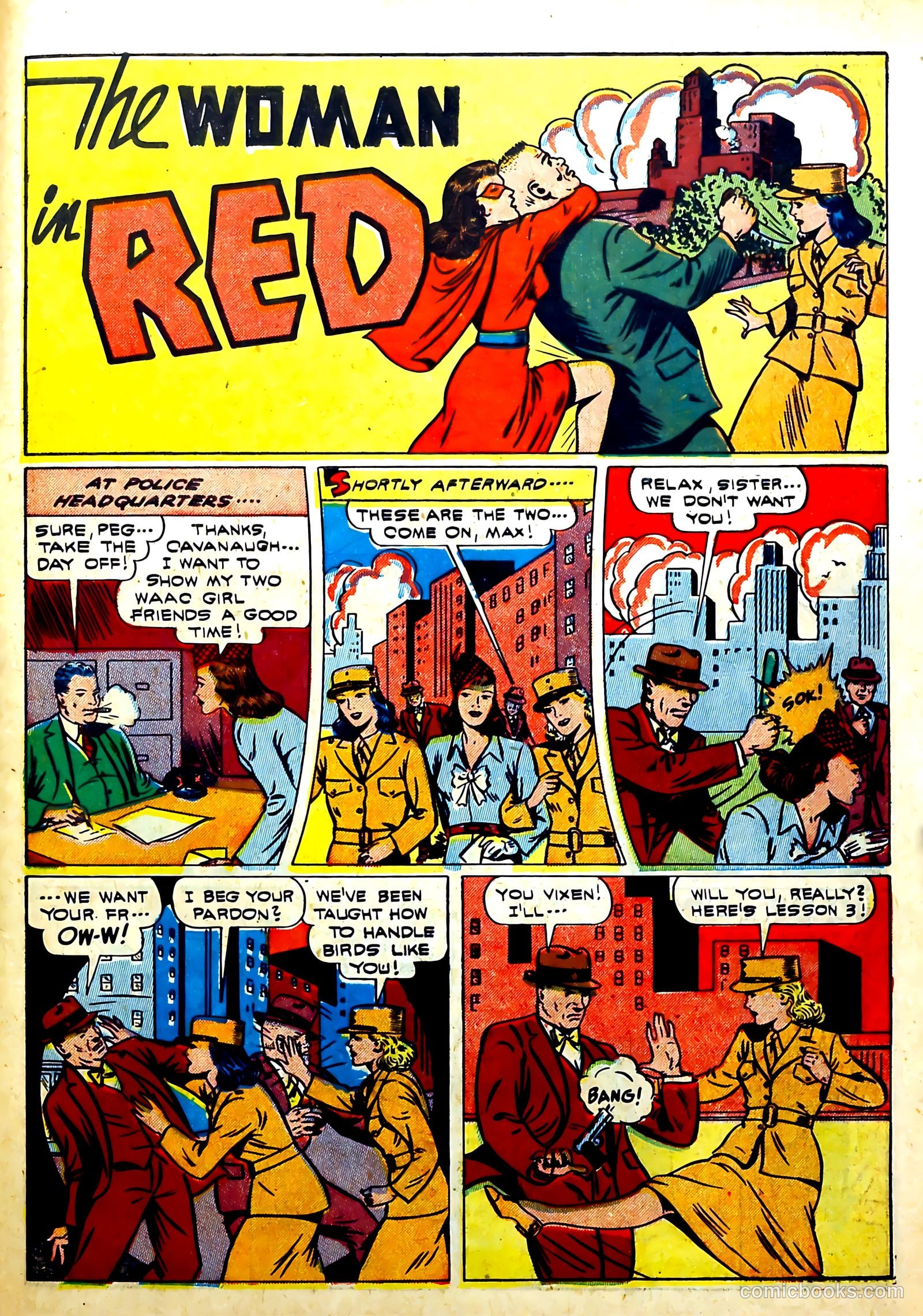 Thrilling Comics #35 (1943) — page 53 of 68