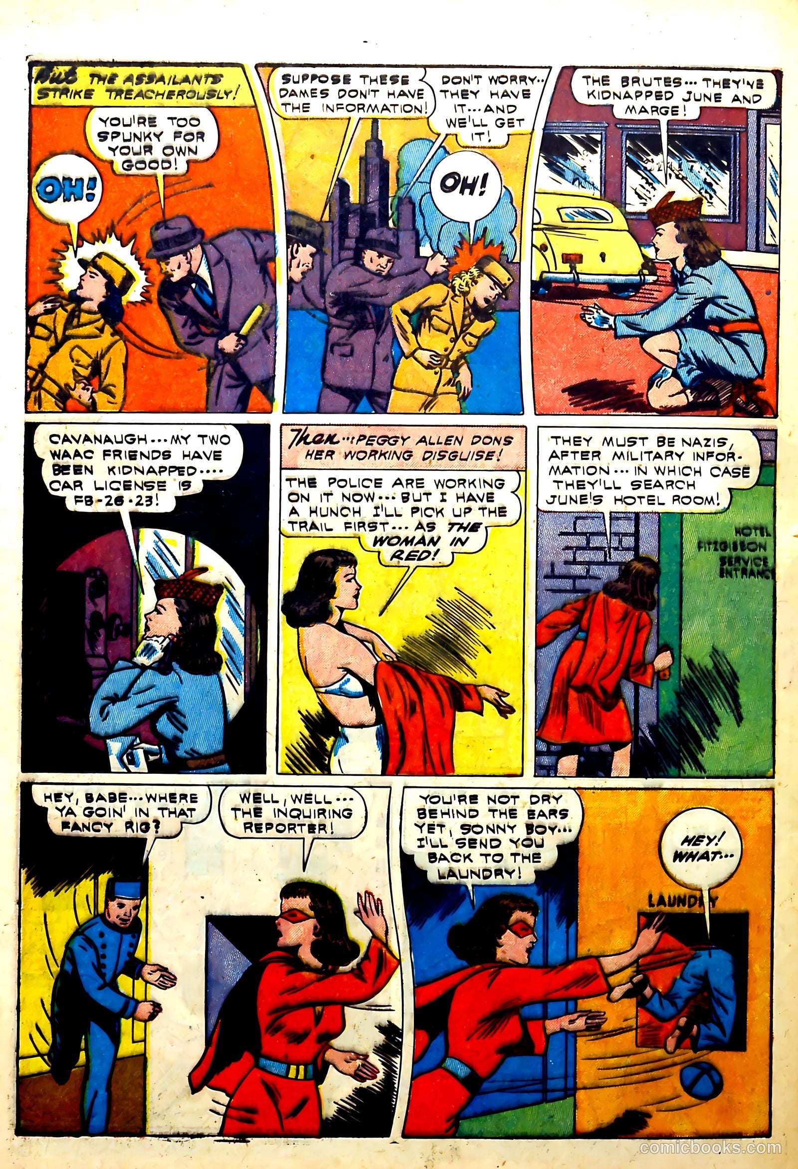 Thrilling Comics #35 (1943) — page 54 of 68