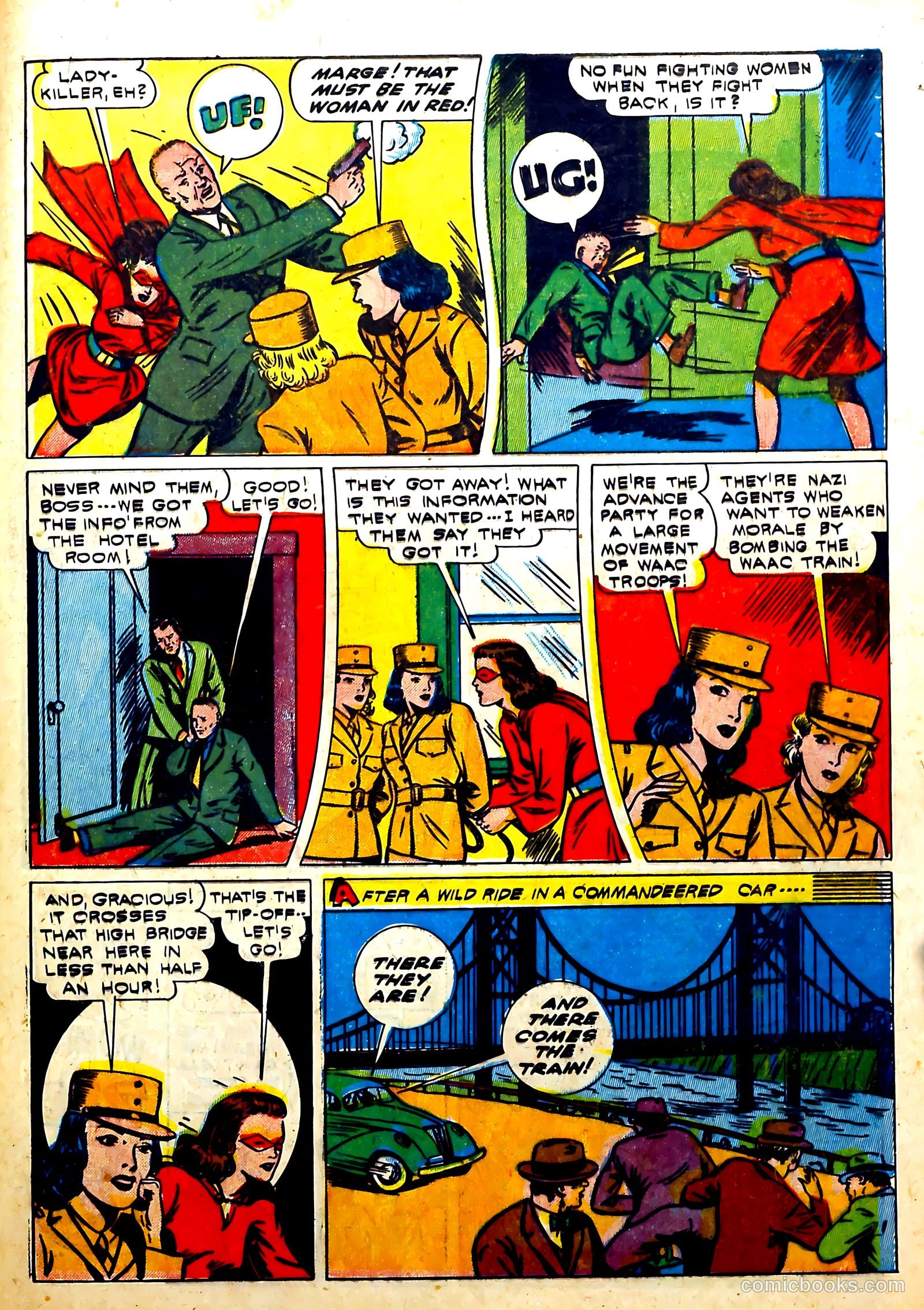 Thrilling Comics #35 (1943) — page 57 of 68