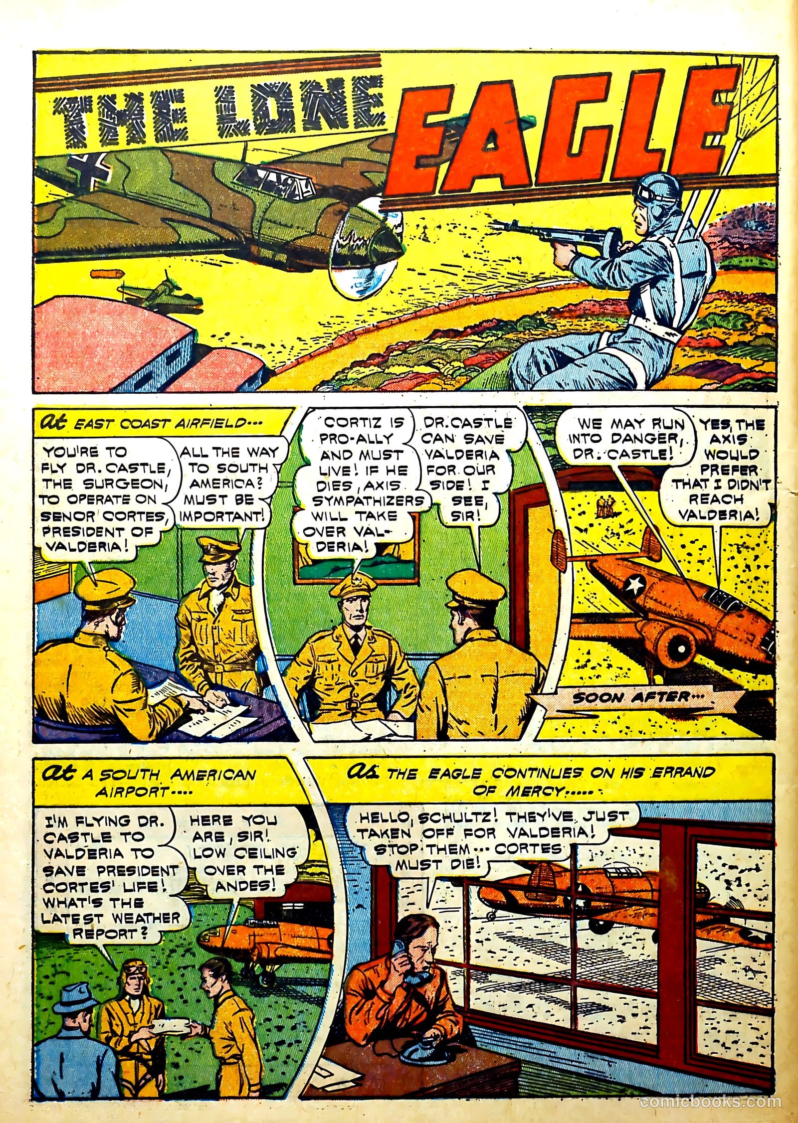 Thrilling Comics #35 (1943) — page 60 of 68