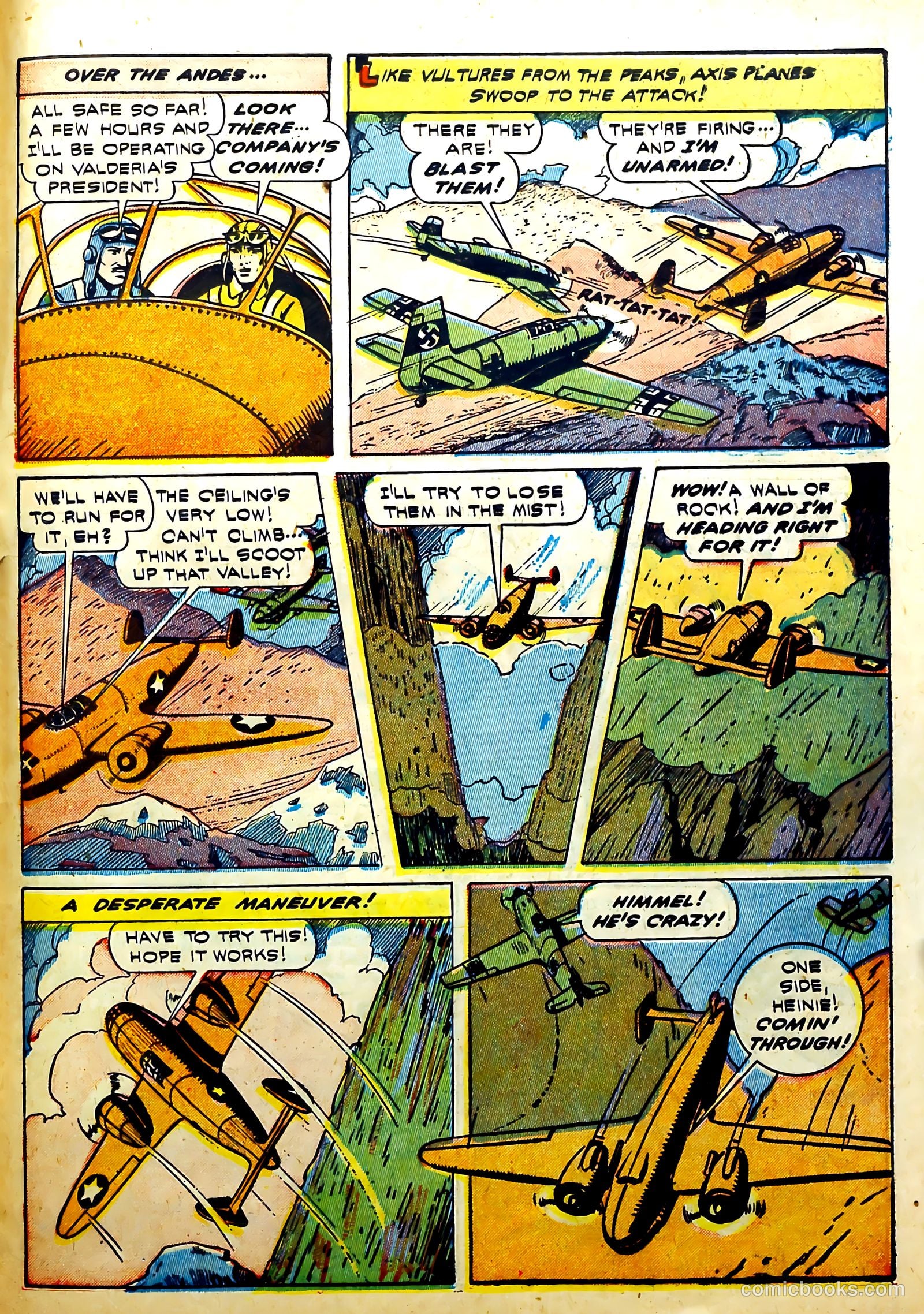 Thrilling Comics #35 (1943) — page 61 of 68