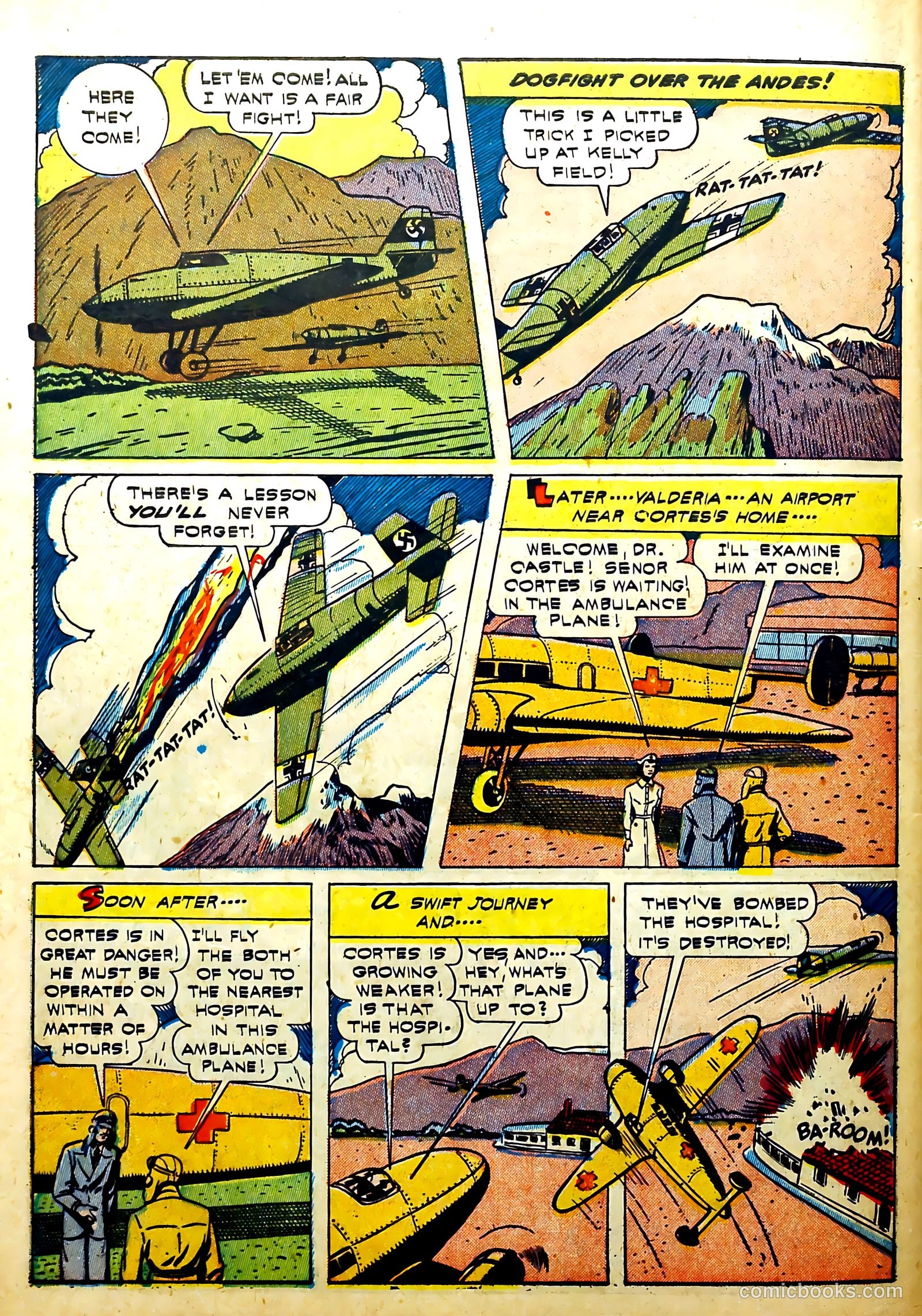 Thrilling Comics #35 (1943) — page 64 of 68
