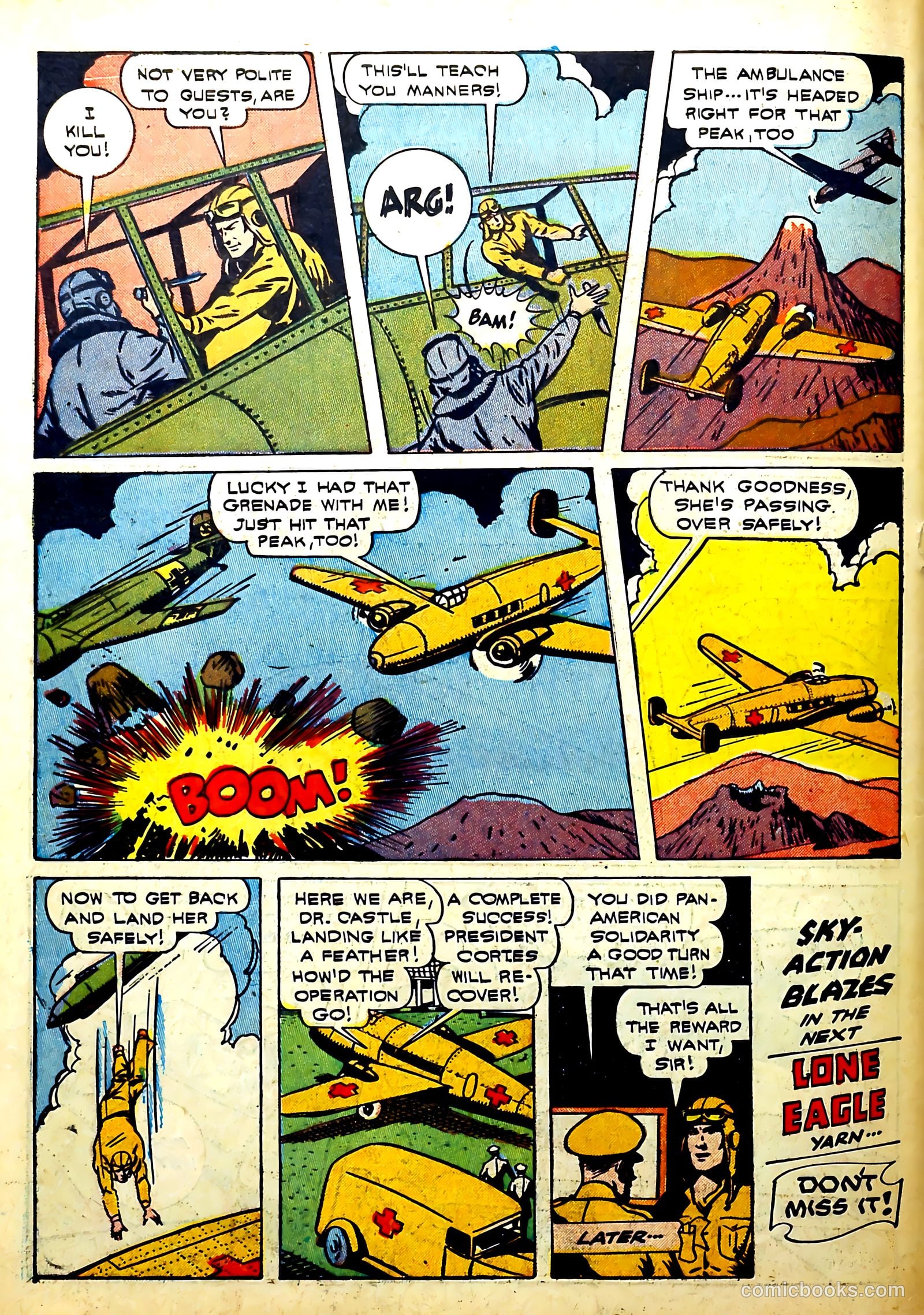 Thrilling Comics #35 (1943) — page 66 of 68