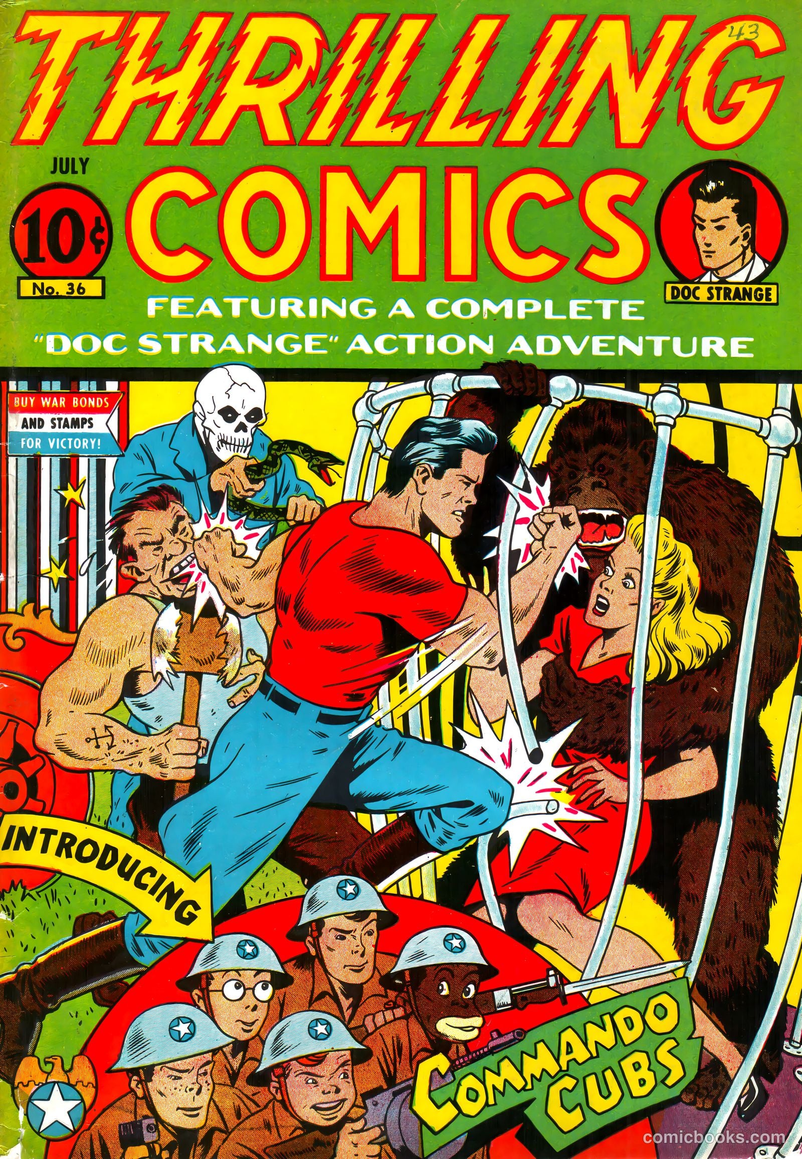 Thrilling Comics #36