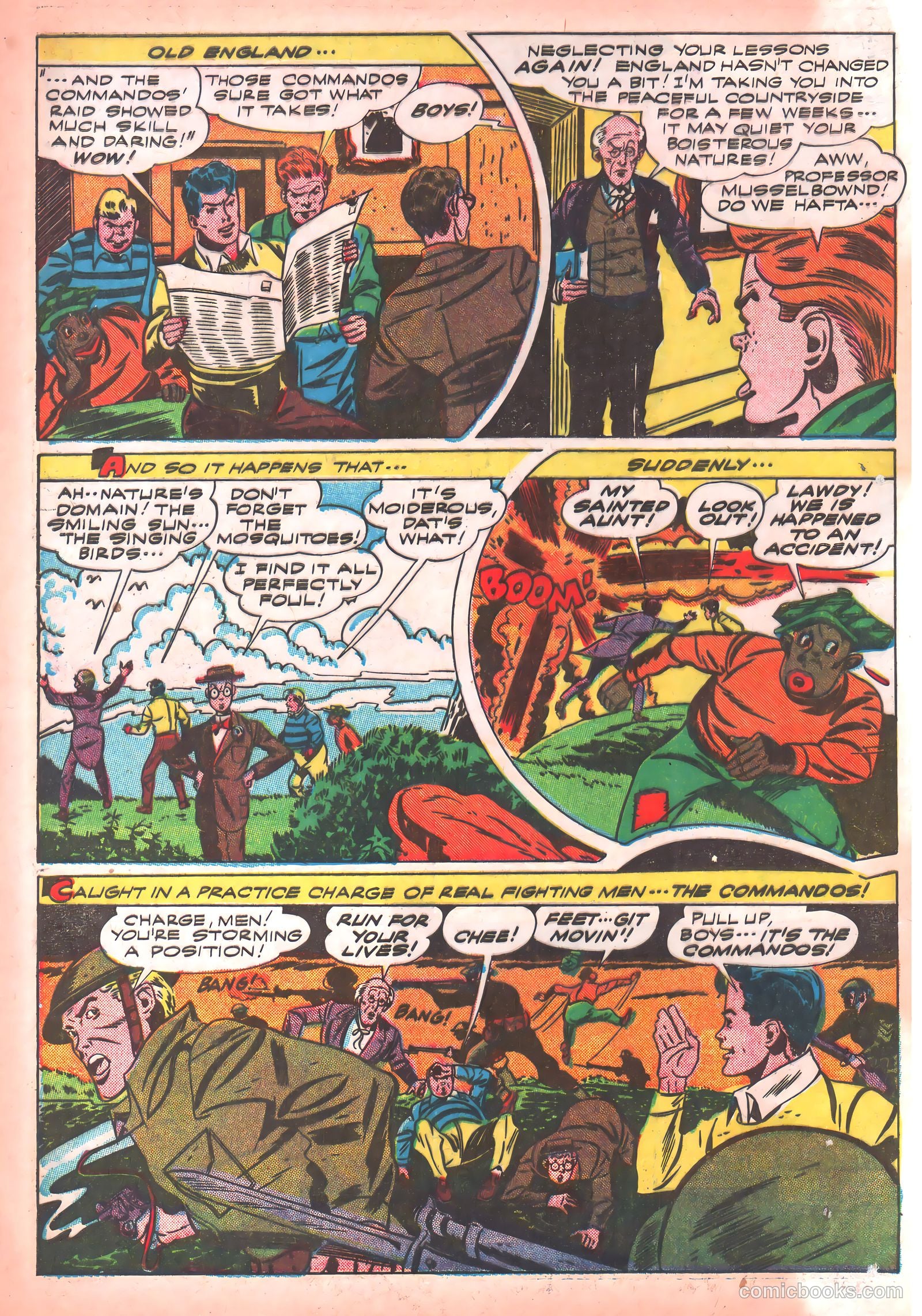 Thrilling Comics #36 (1943) — page 4 of 60