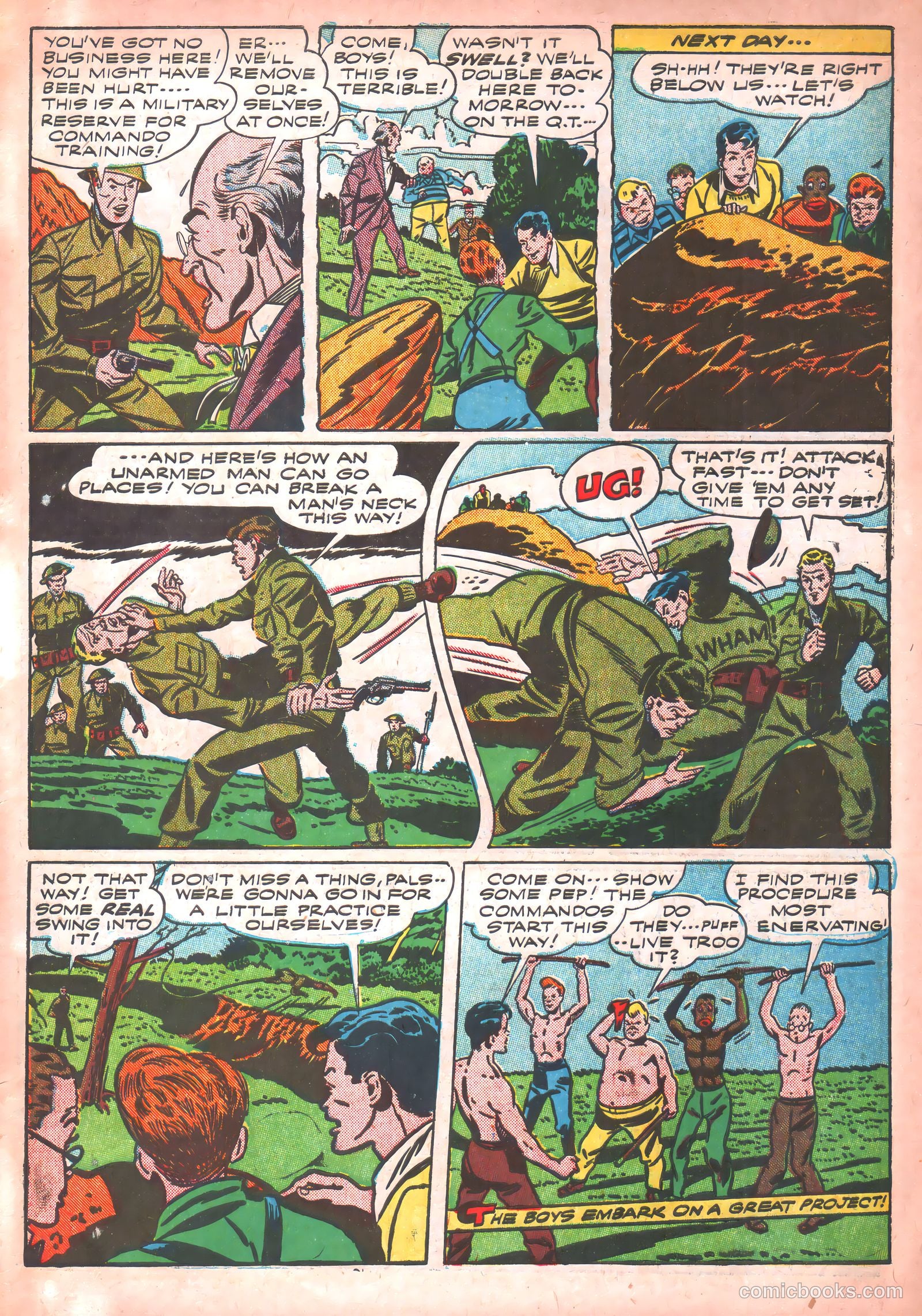 Thrilling Comics #36 (1943) — page 5 of 60