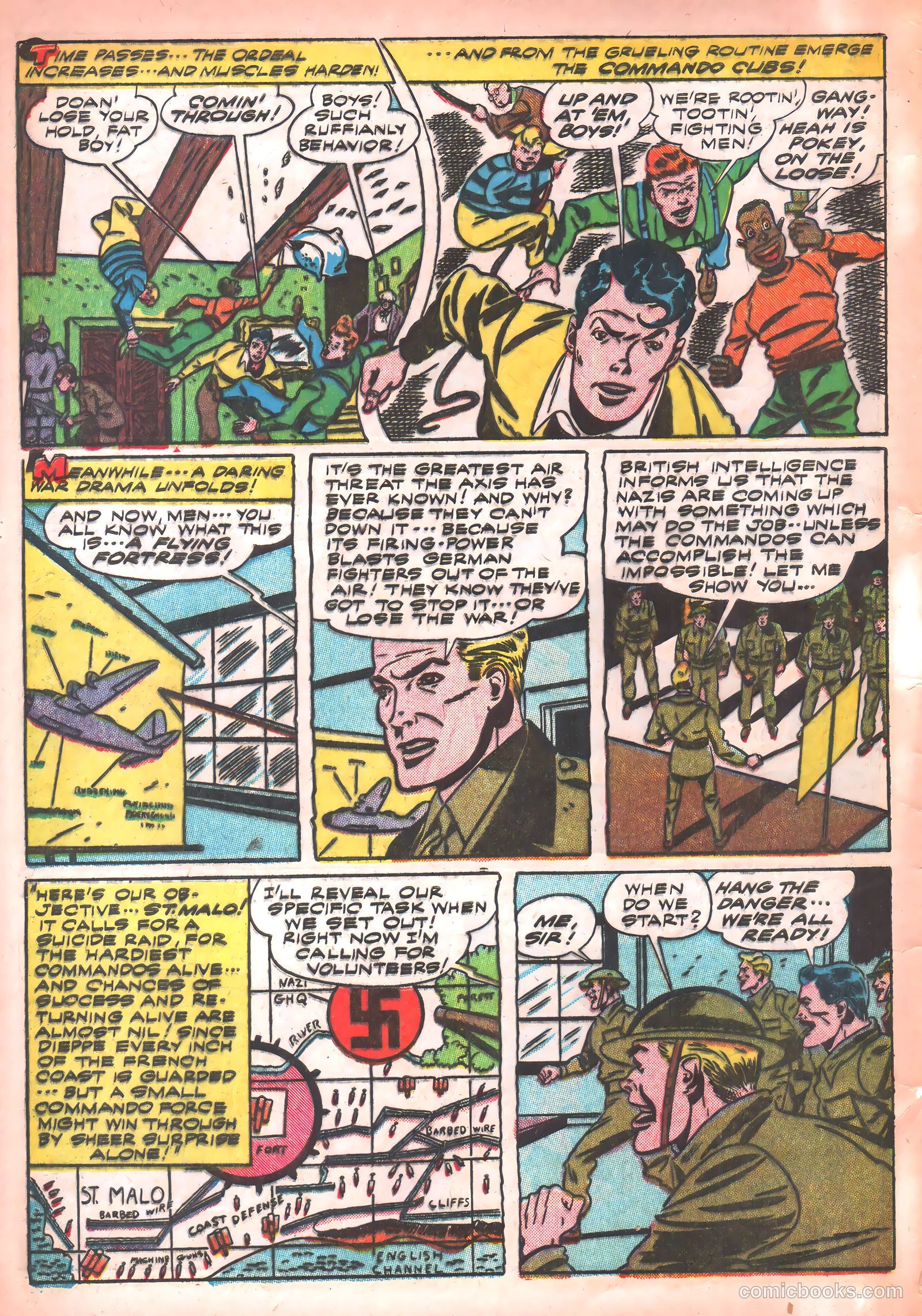Thrilling Comics #36 (1943) — page 6 of 60
