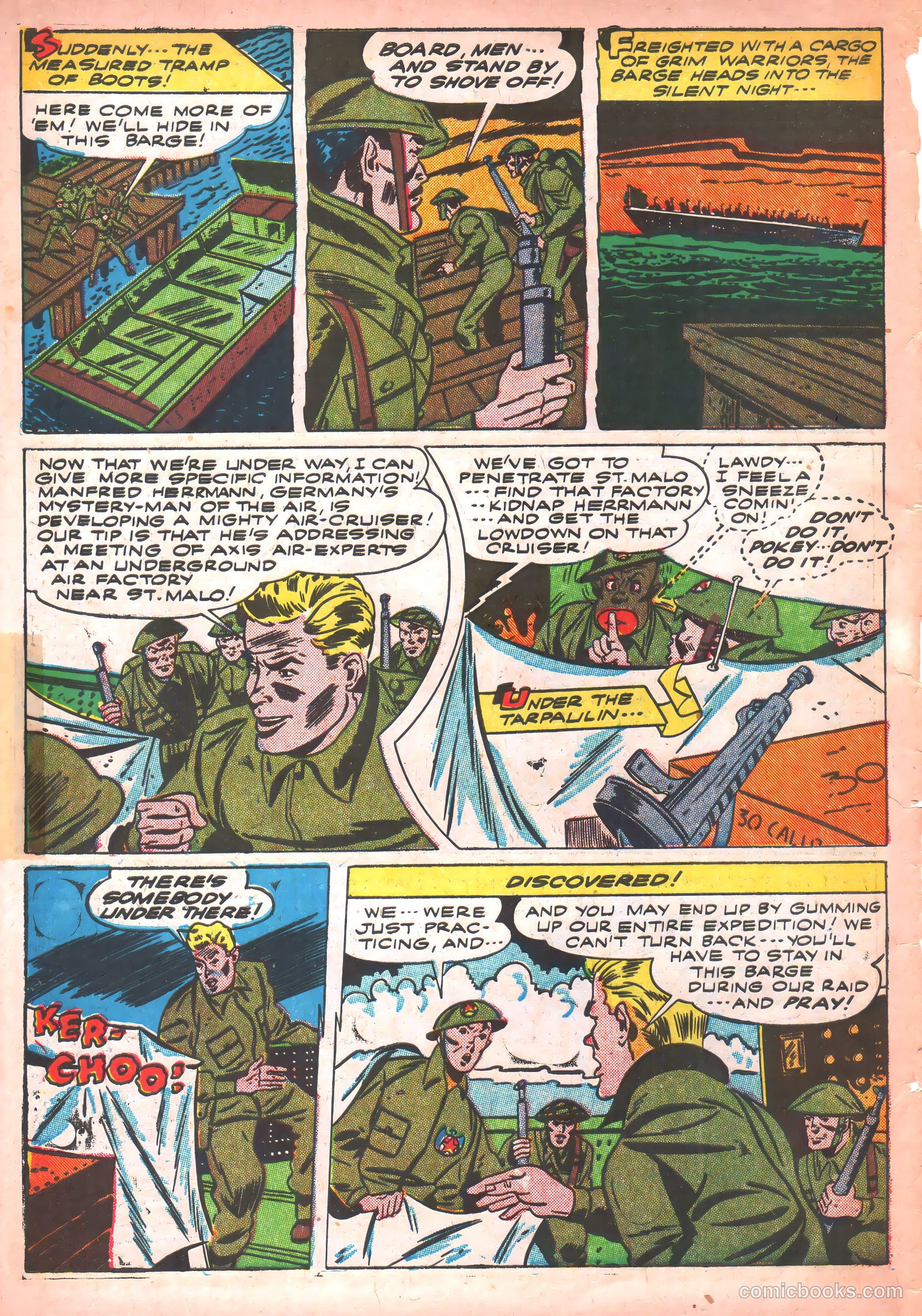 Thrilling Comics #36 (1943) — page 8 of 60