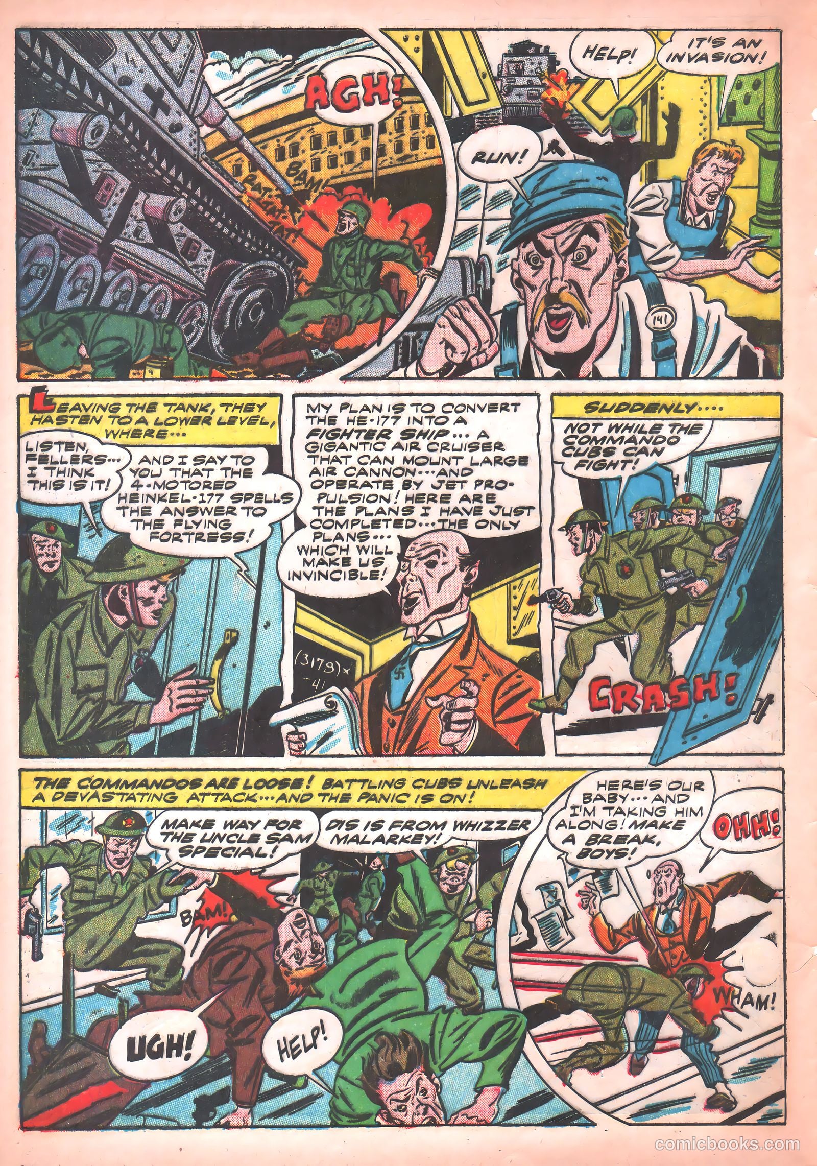 Thrilling Comics #36 (1943) — page 12 of 60