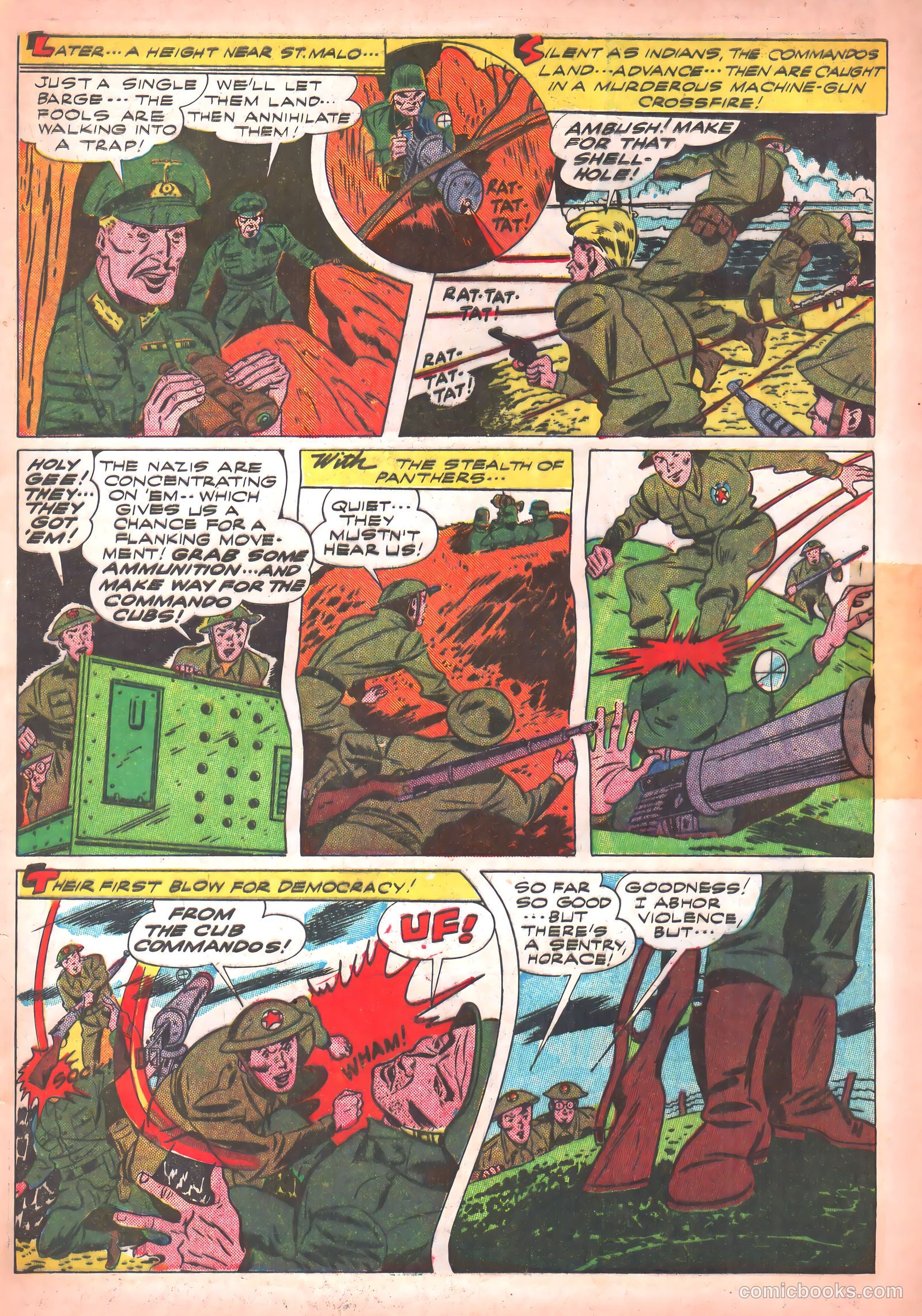 Thrilling Comics #36 (1943) — page 13 of 60