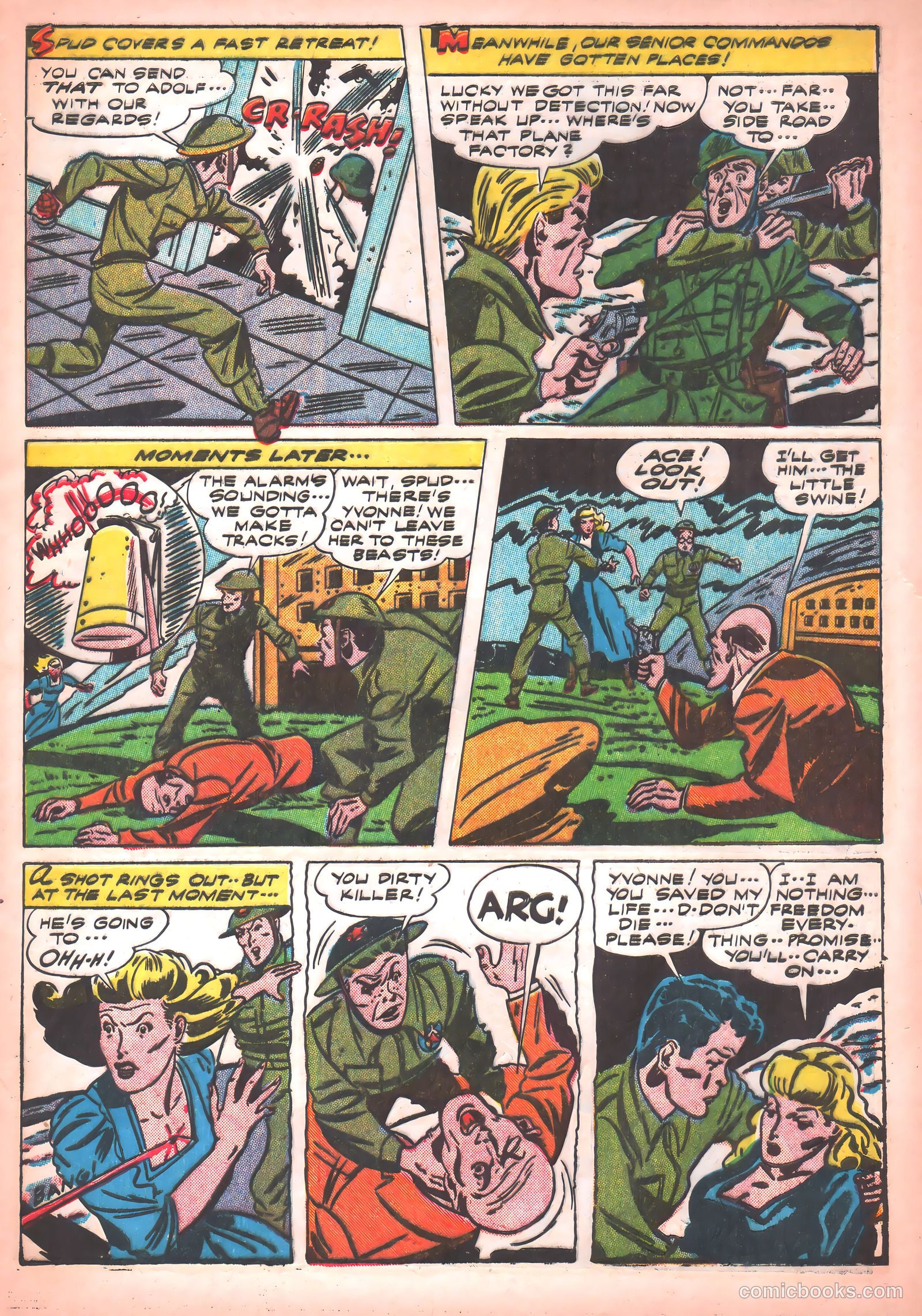 Thrilling Comics #36 (1943) — page 15 of 60