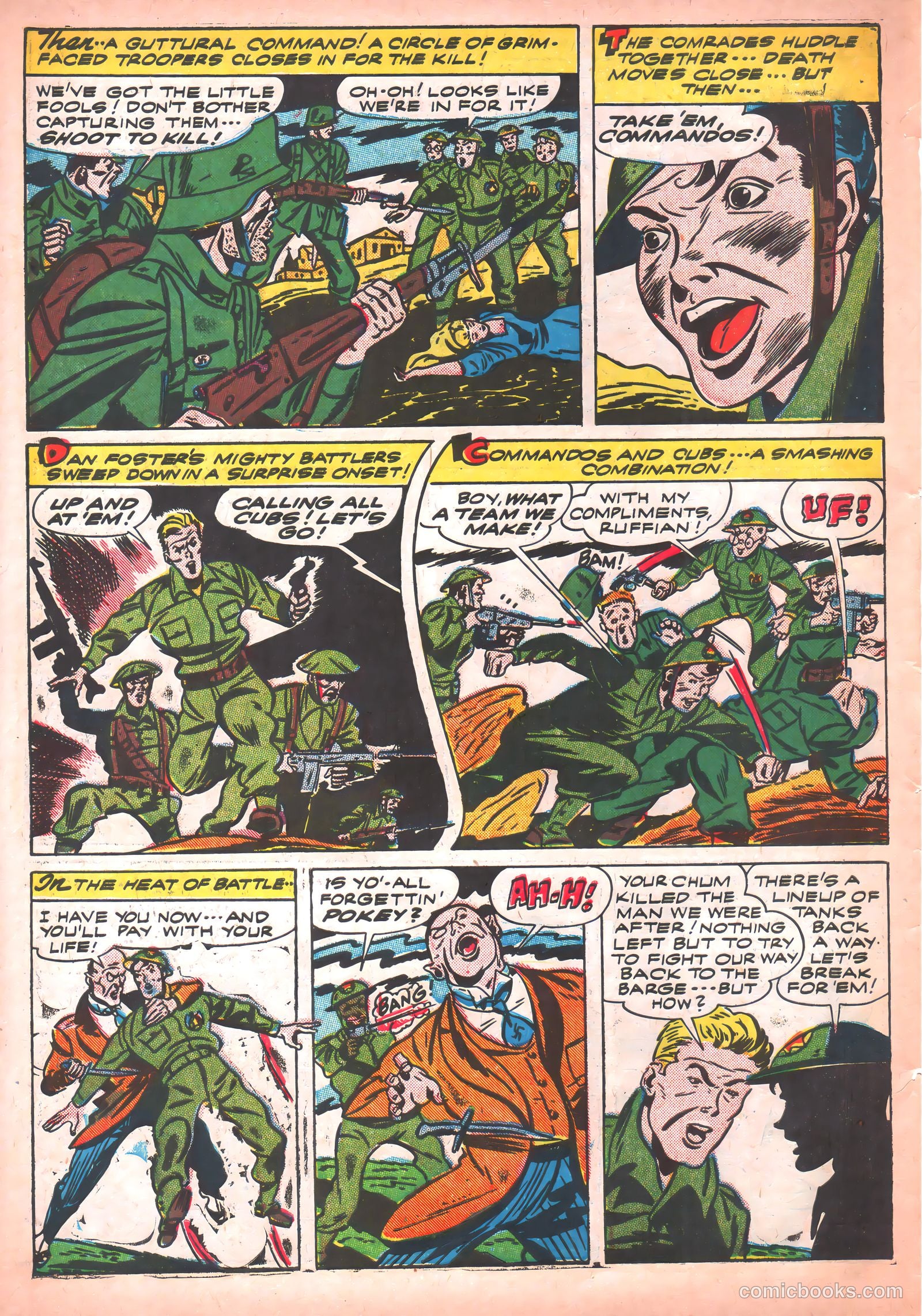 Thrilling Comics #36 (1943) — page 16 of 60