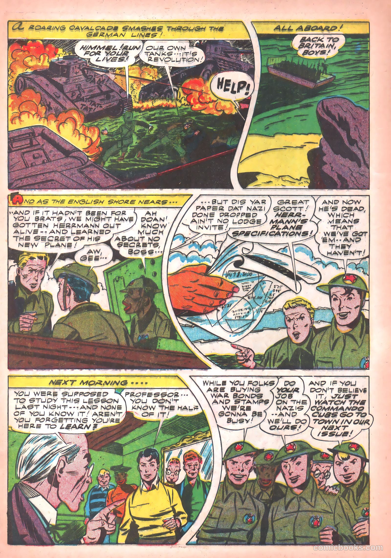 Thrilling Comics #36 (1943) — page 17 of 60