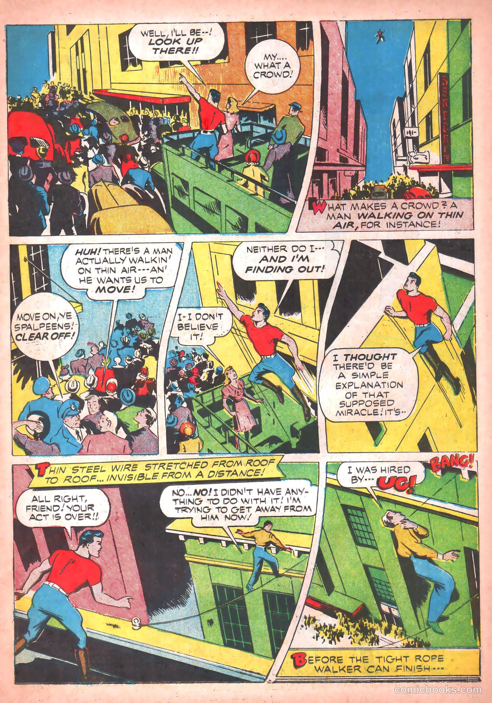 Thrilling Comics #36 (1943) — page 19 of 60