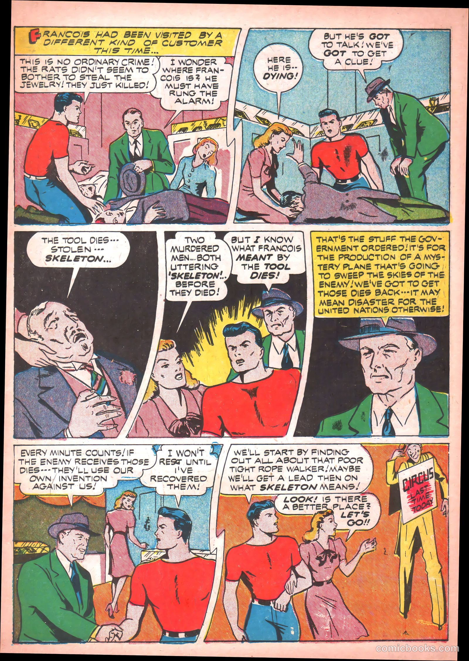 Thrilling Comics #36 (1943) — page 21 of 60
