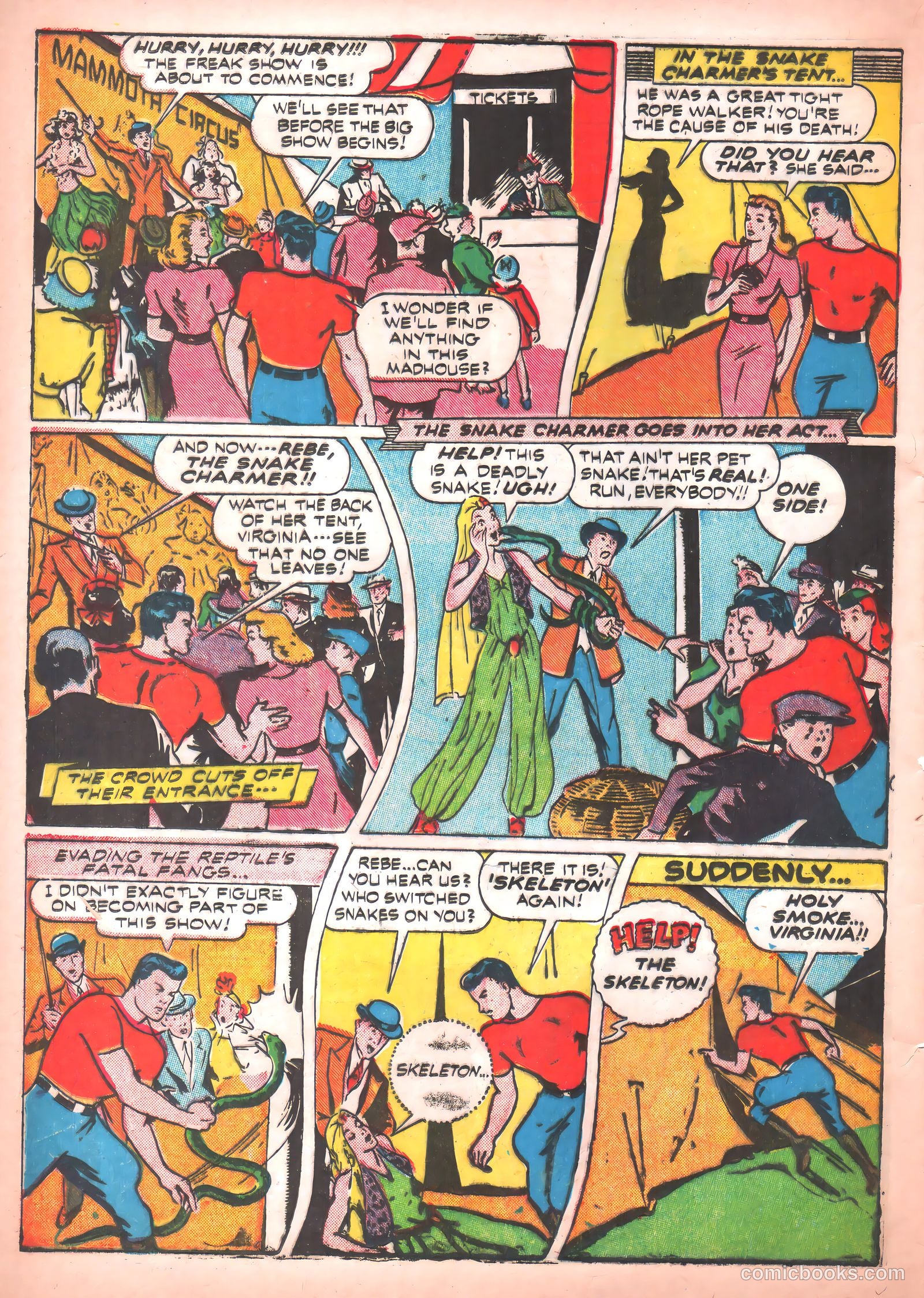 Thrilling Comics #36 (1943) — page 22 of 60
