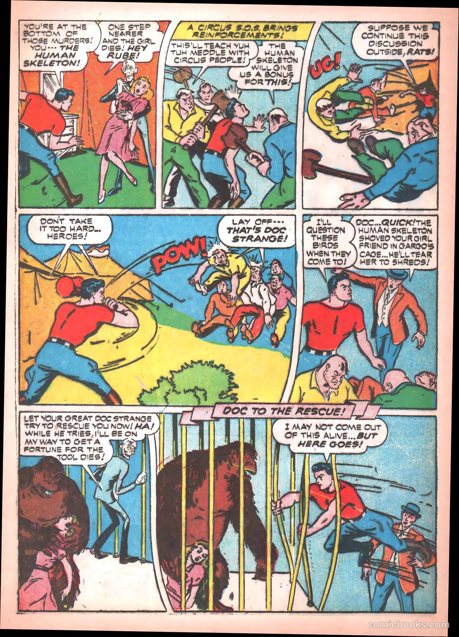 Thrilling Comics #36 (1943) — page 23 of 60