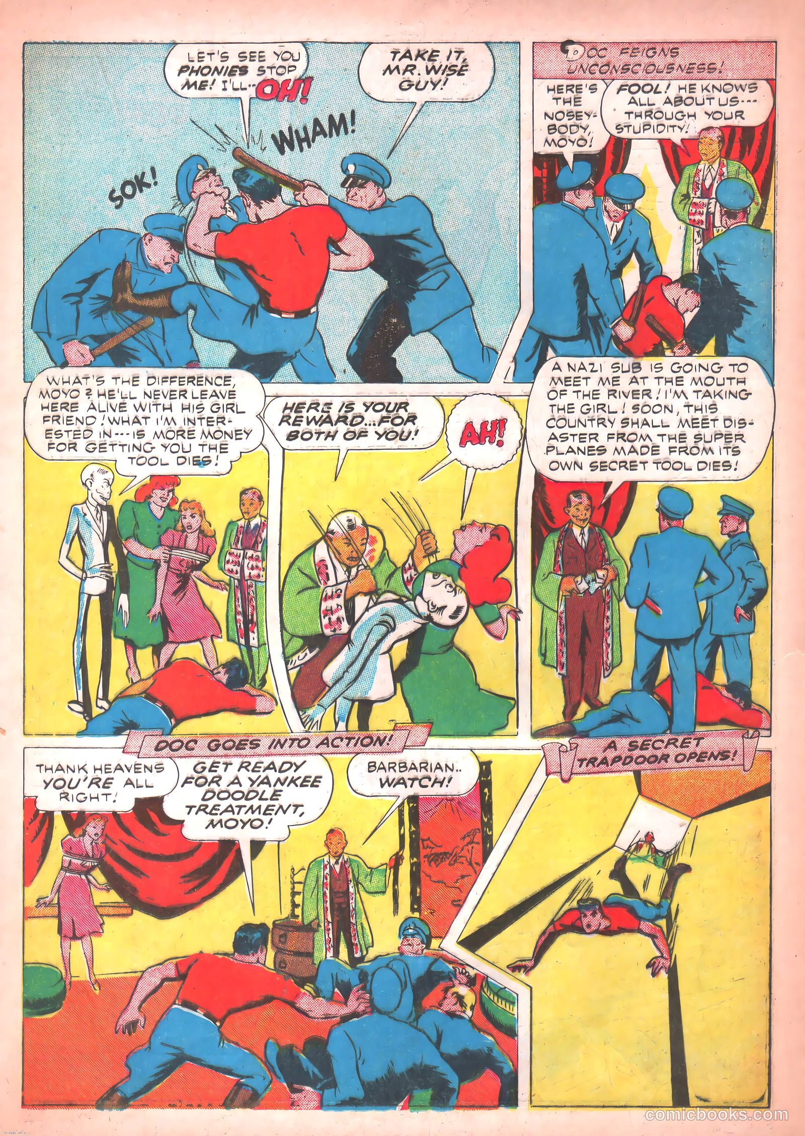 Thrilling Comics #36 (1943) — page 25 of 60