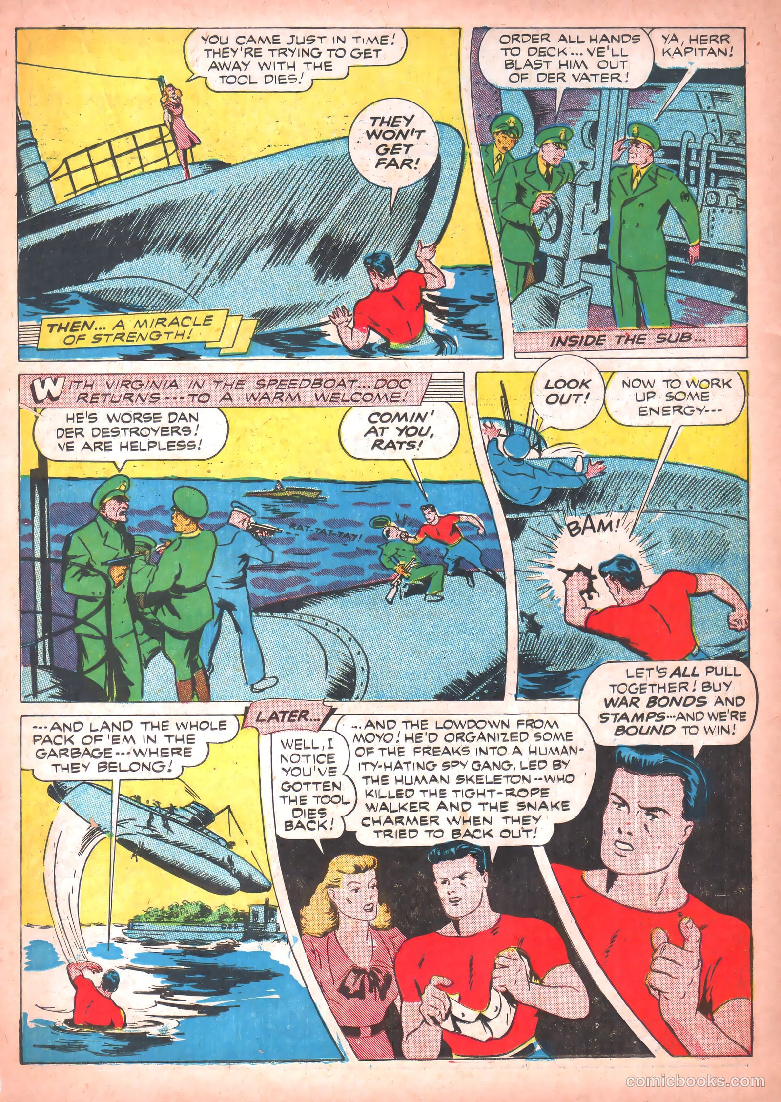 Thrilling Comics #36 (1943) — page 27 of 60