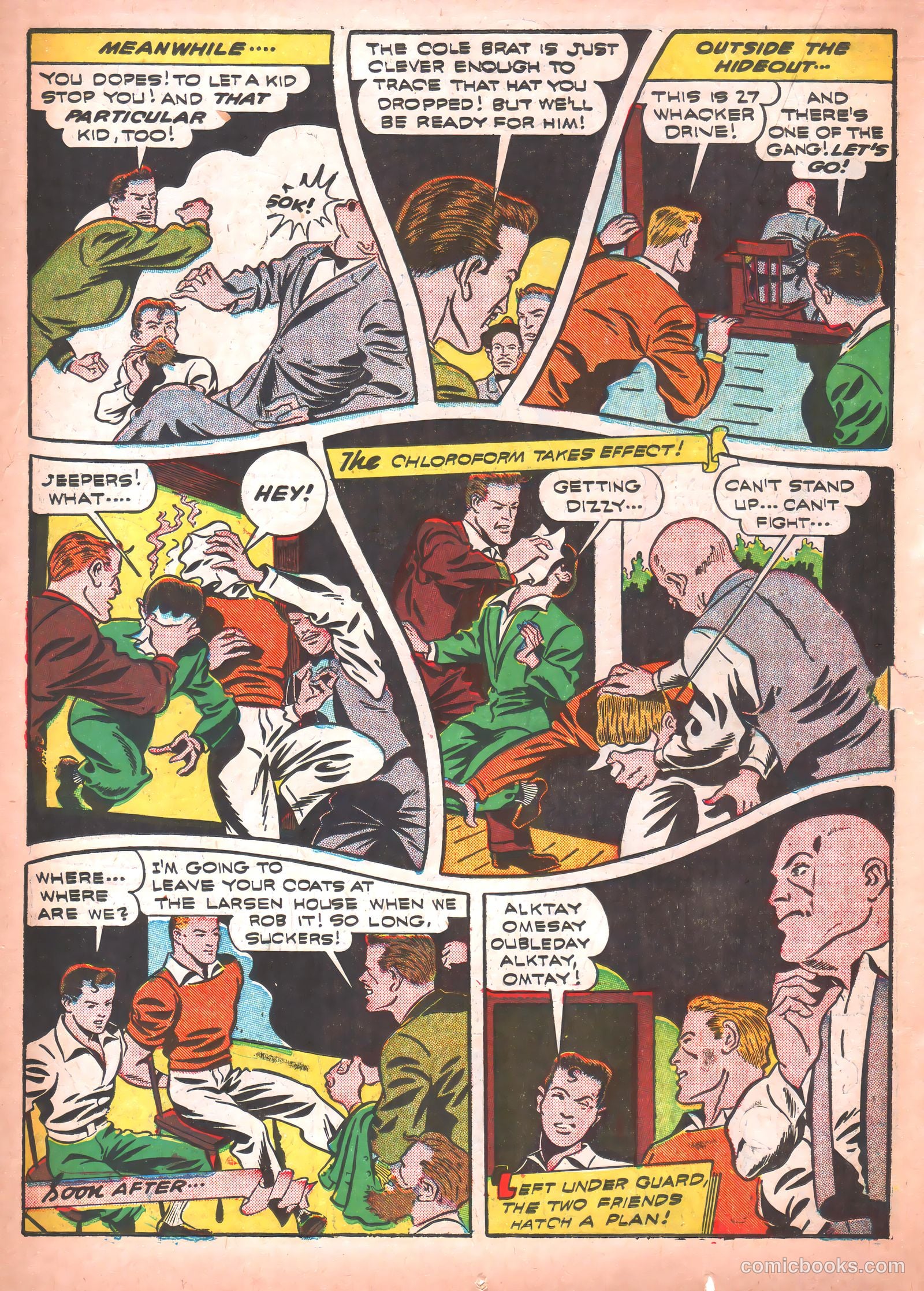Thrilling Comics #36 (1943) — page 32 of 60