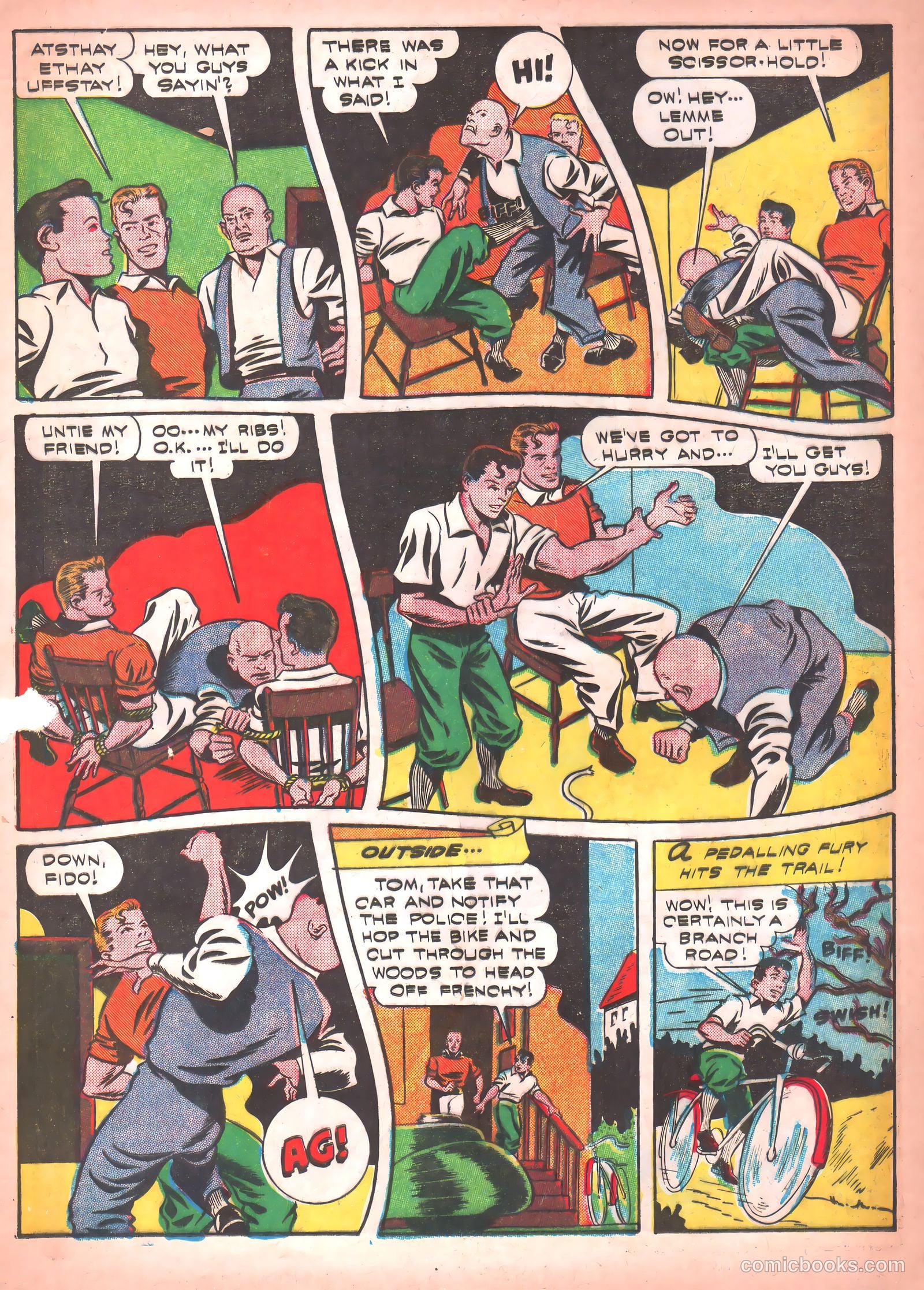 Thrilling Comics #36 (1943) — page 33 of 60