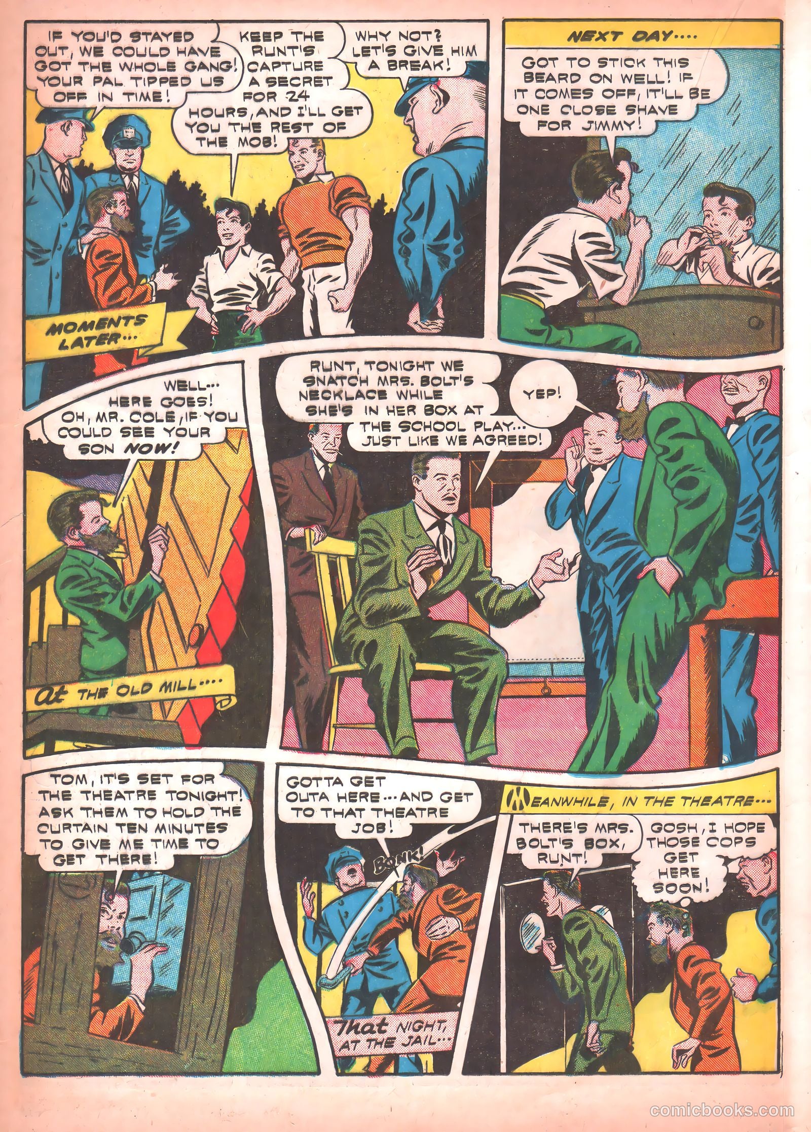 Thrilling Comics #36 (1943) — page 36 of 60