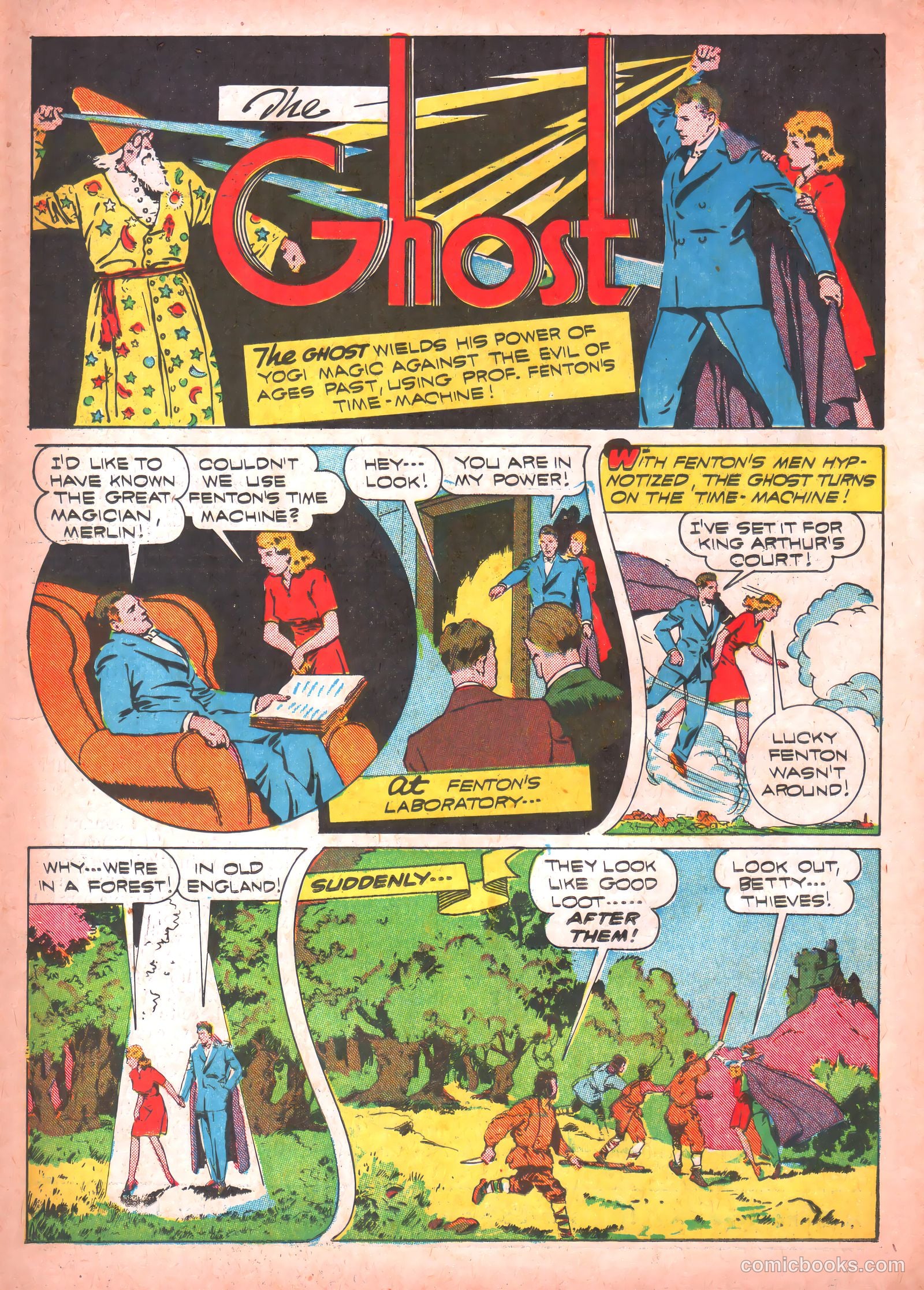 Thrilling Comics #36 (1943) — page 40 of 60