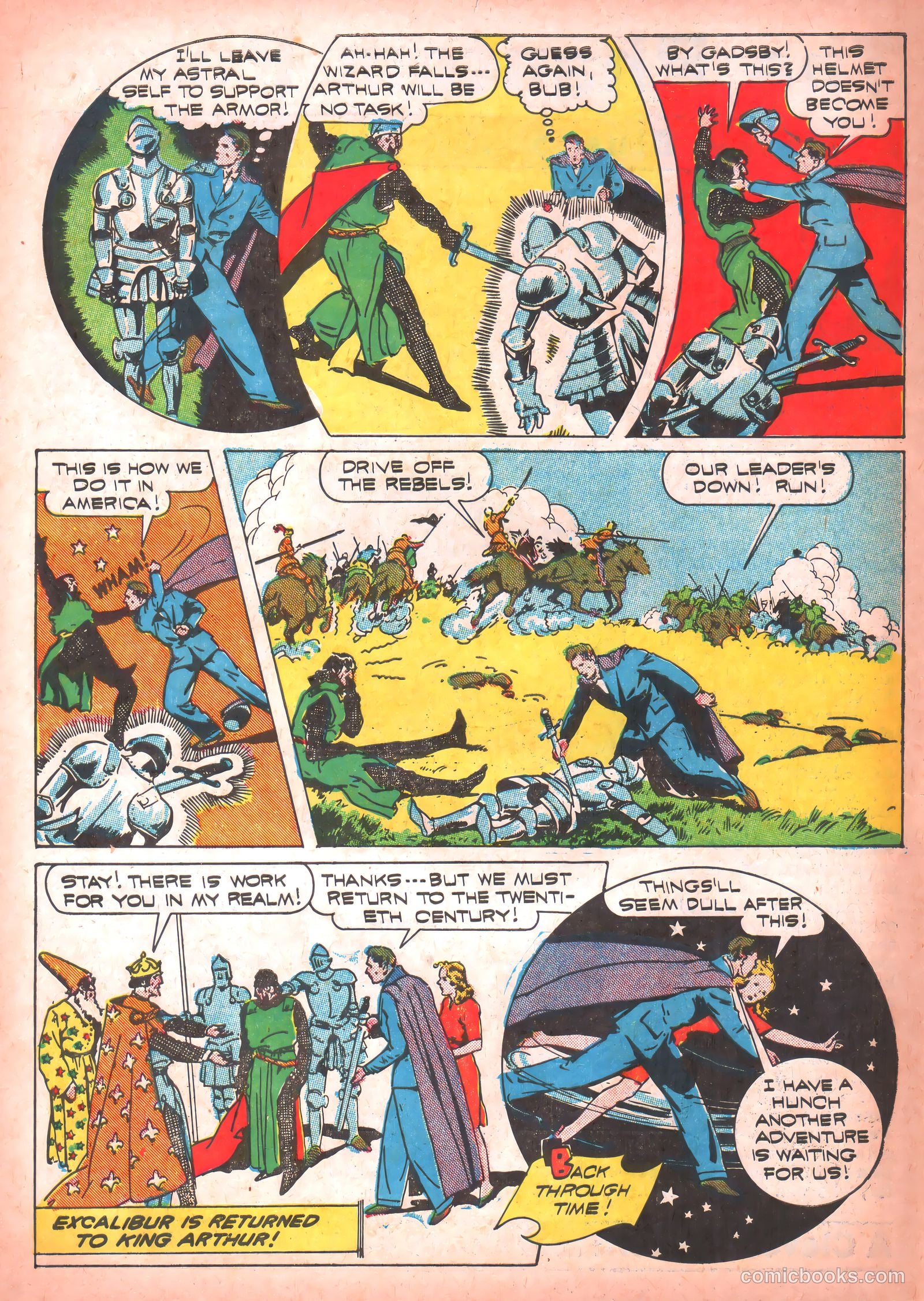 Thrilling Comics #36 (1943) — page 47 of 60