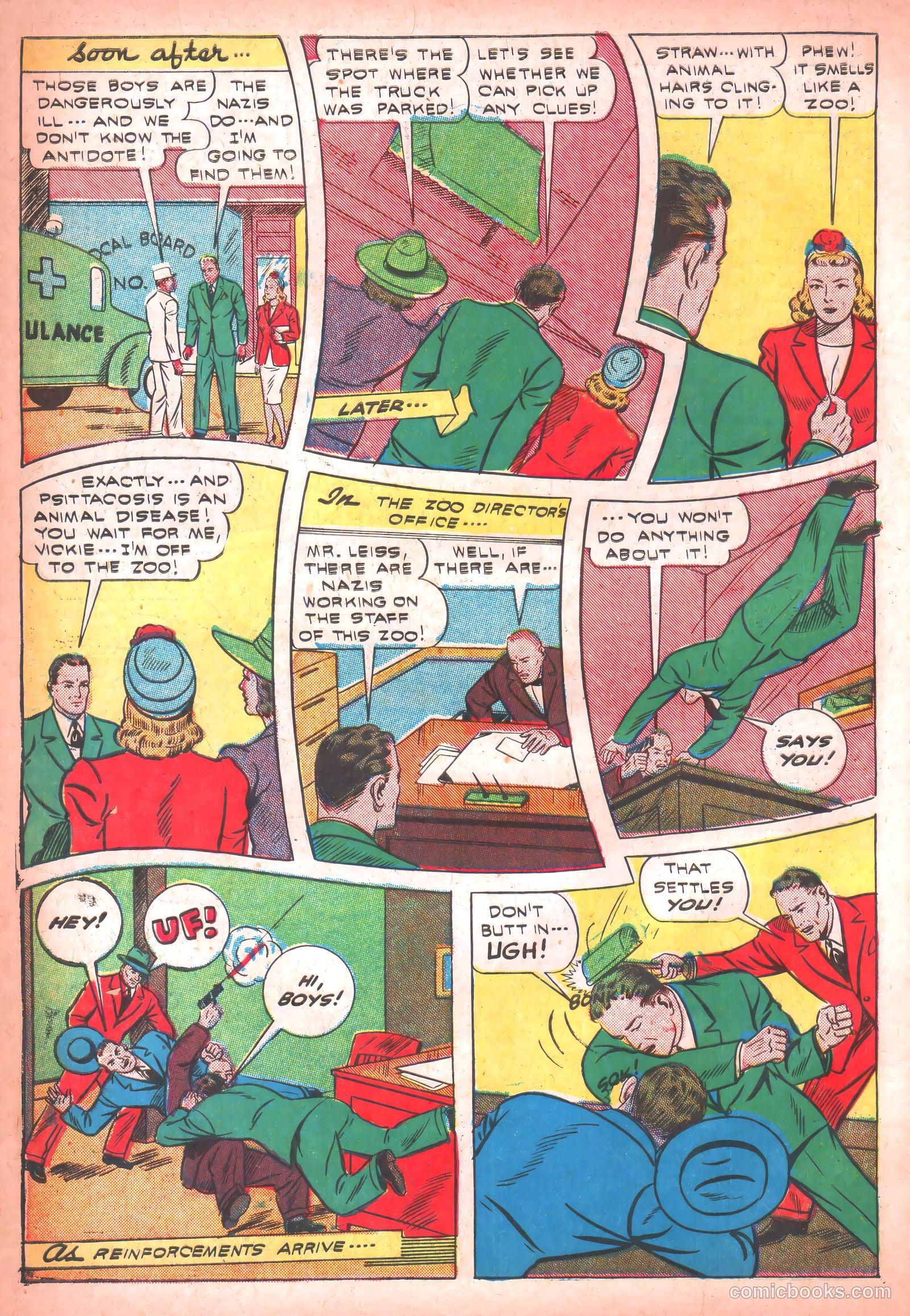 Thrilling Comics #36 (1943) — page 52 of 60