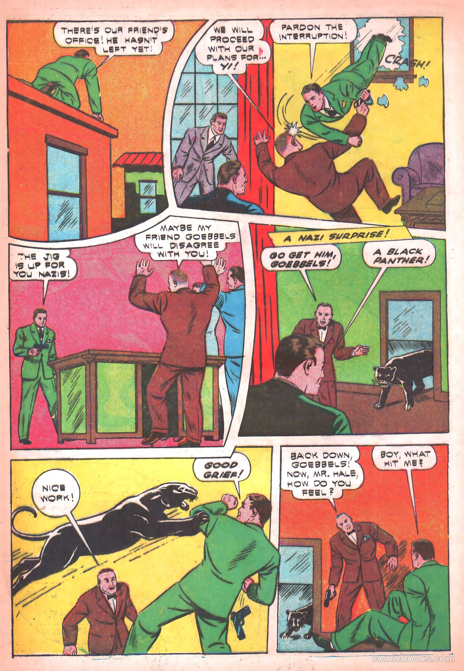 Thrilling Comics #36 (1943) — page 54 of 60