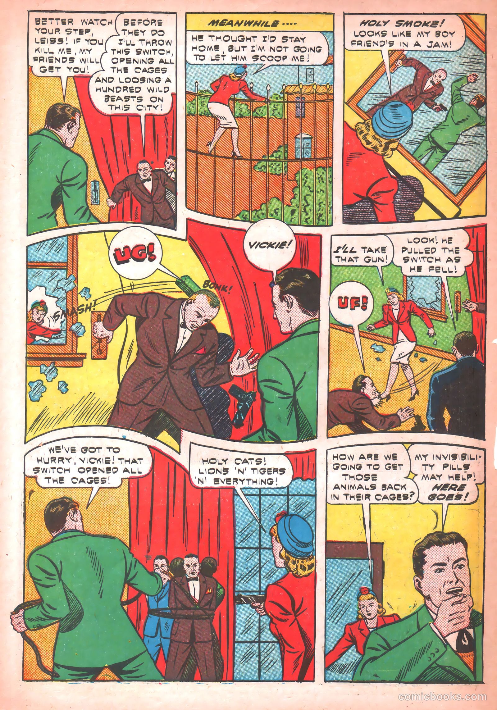 Thrilling Comics #36 (1943) — page 55 of 60